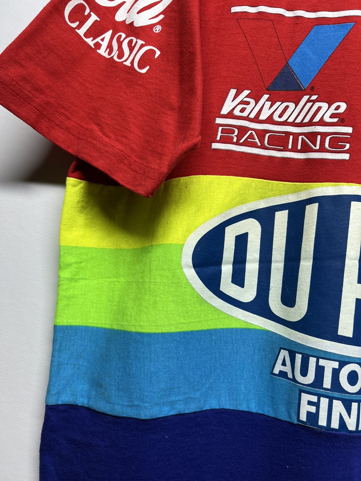 NASCAR Vintage Rare NASCAR Racing Winston Cup Du Point T-Shirt 90’s Size US XL / EU 56 / 4 - 5 Thumbnail