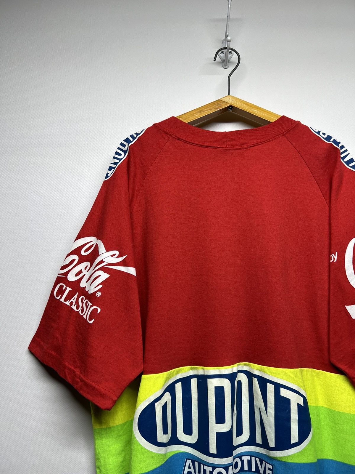 NASCAR Vintage Rare NASCAR Racing Winston Cup Du Point T-Shirt 90’s Size US XL / EU 56 / 4 - 8 Thumbnail
