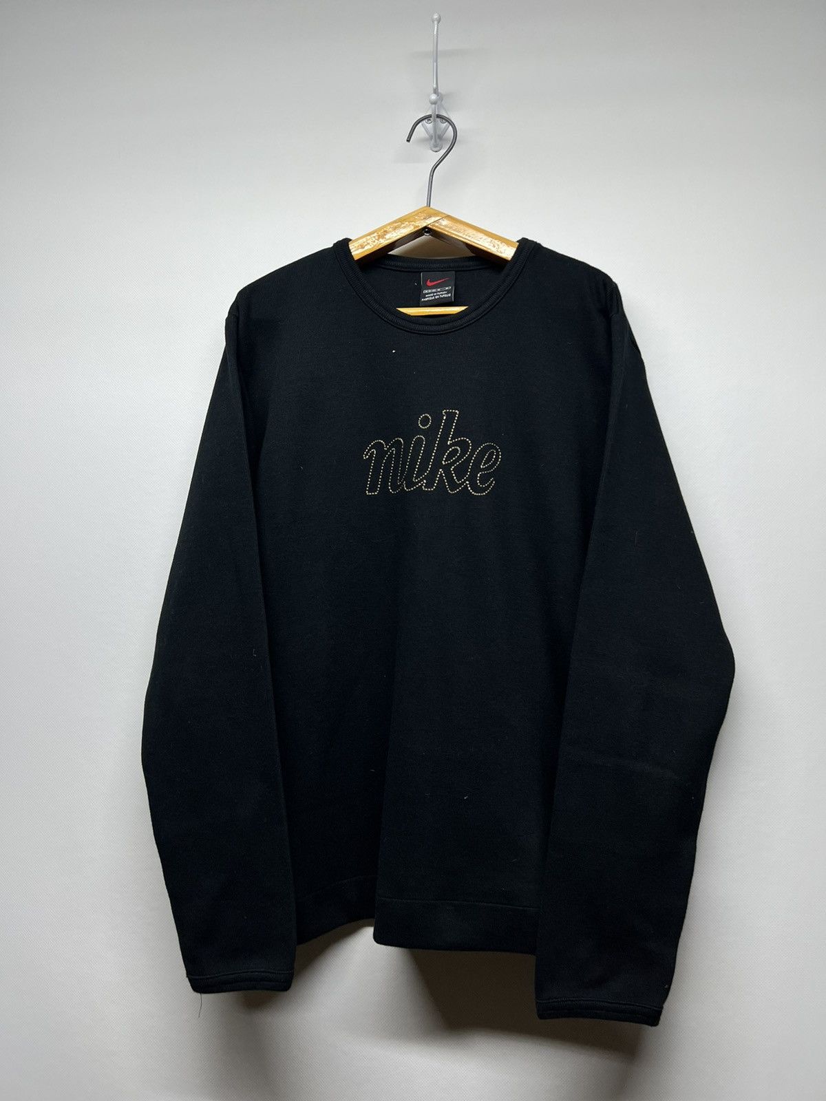 Vintage Vintage Y2k Nike Center Logo Rare Spell Out Sweatshirt 90’s Size M / US 6-8 / IT 42-44 - 3 Thumbnail