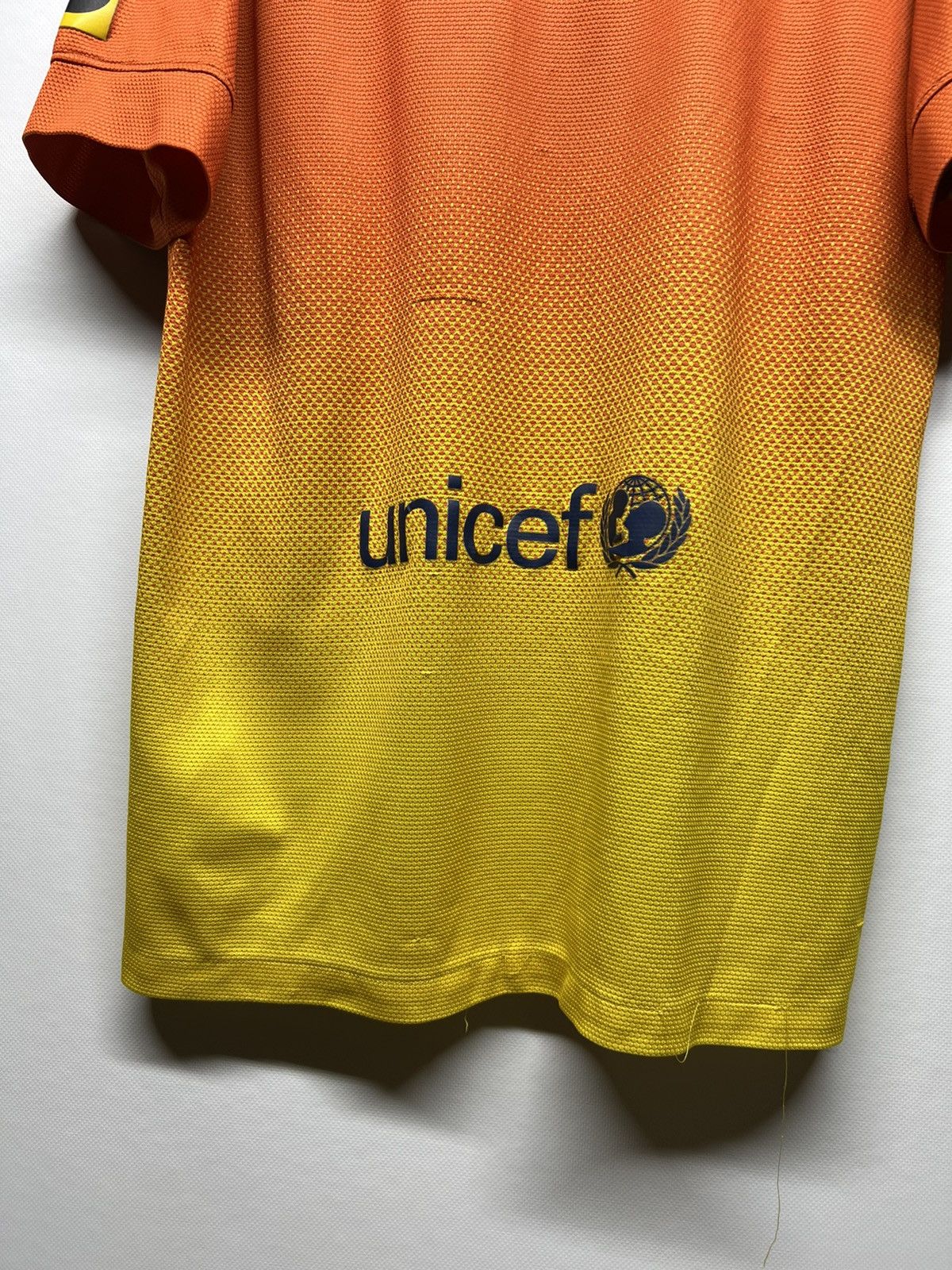 Nike 2012-2013 Nike Barcelona Qatar Foundation Away Kit Jersey Size US S / EU 44-46 / 1 - 13 Thumbnail