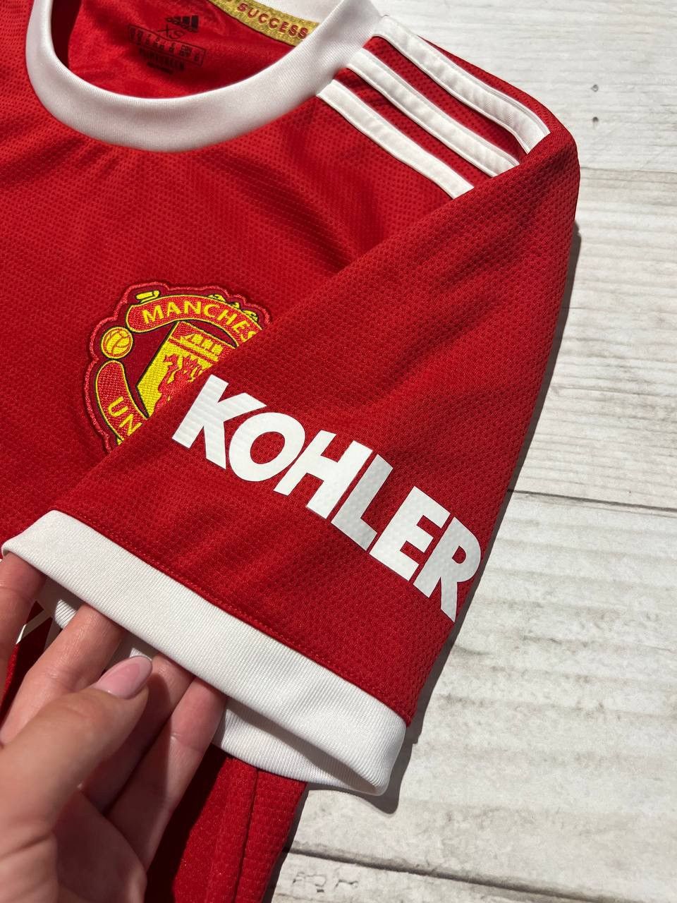 Adidas Adidas Manchester United 2021/2022 Sancho #25 Home Shirt Size US XS / EU 42 / 0 - 7 Thumbnail