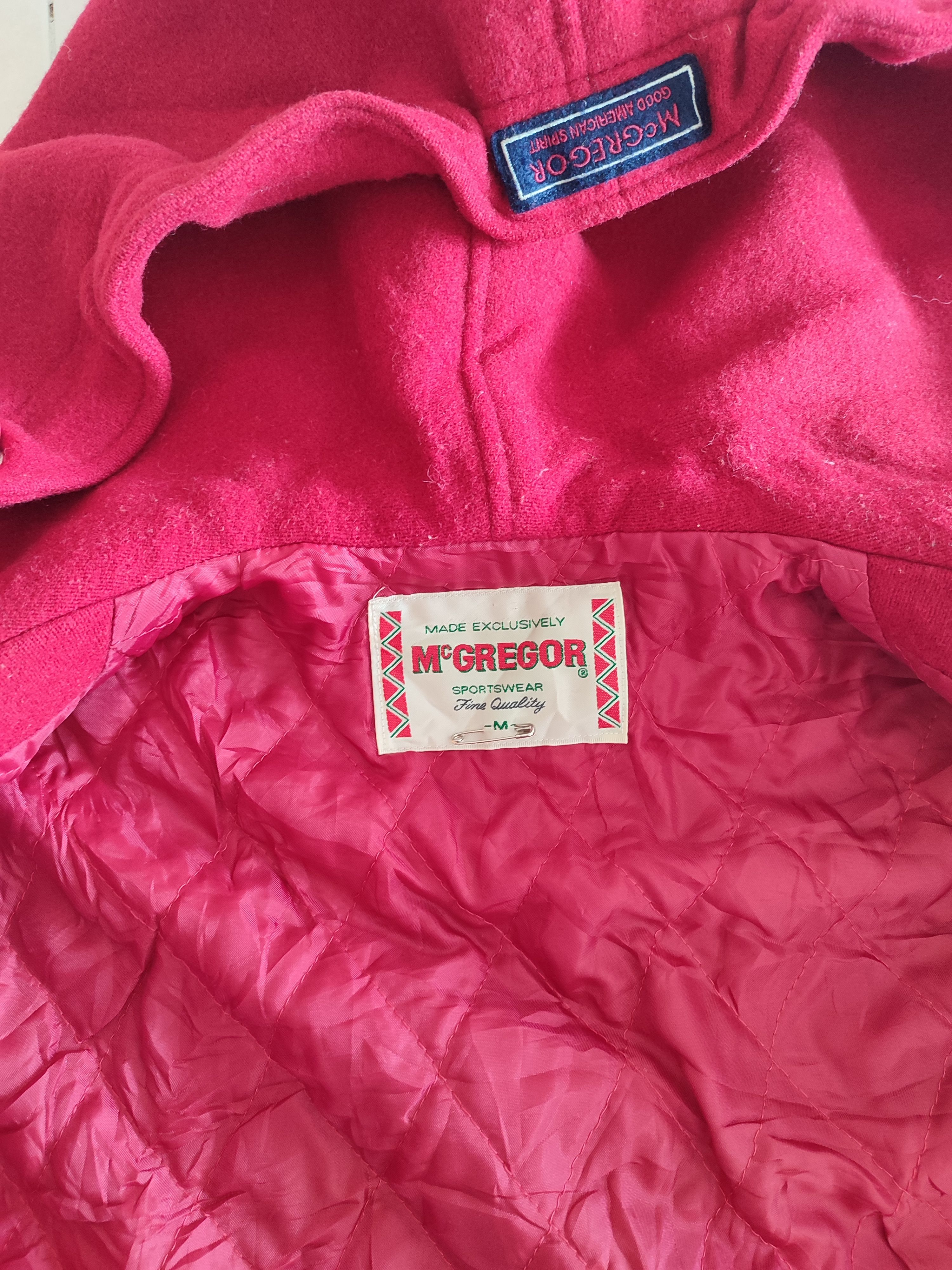 Vintage 💥90s Mc. Gregor Wool Jacket Rare Size US M / EU 48-50 / 2 - 3 Thumbnail
