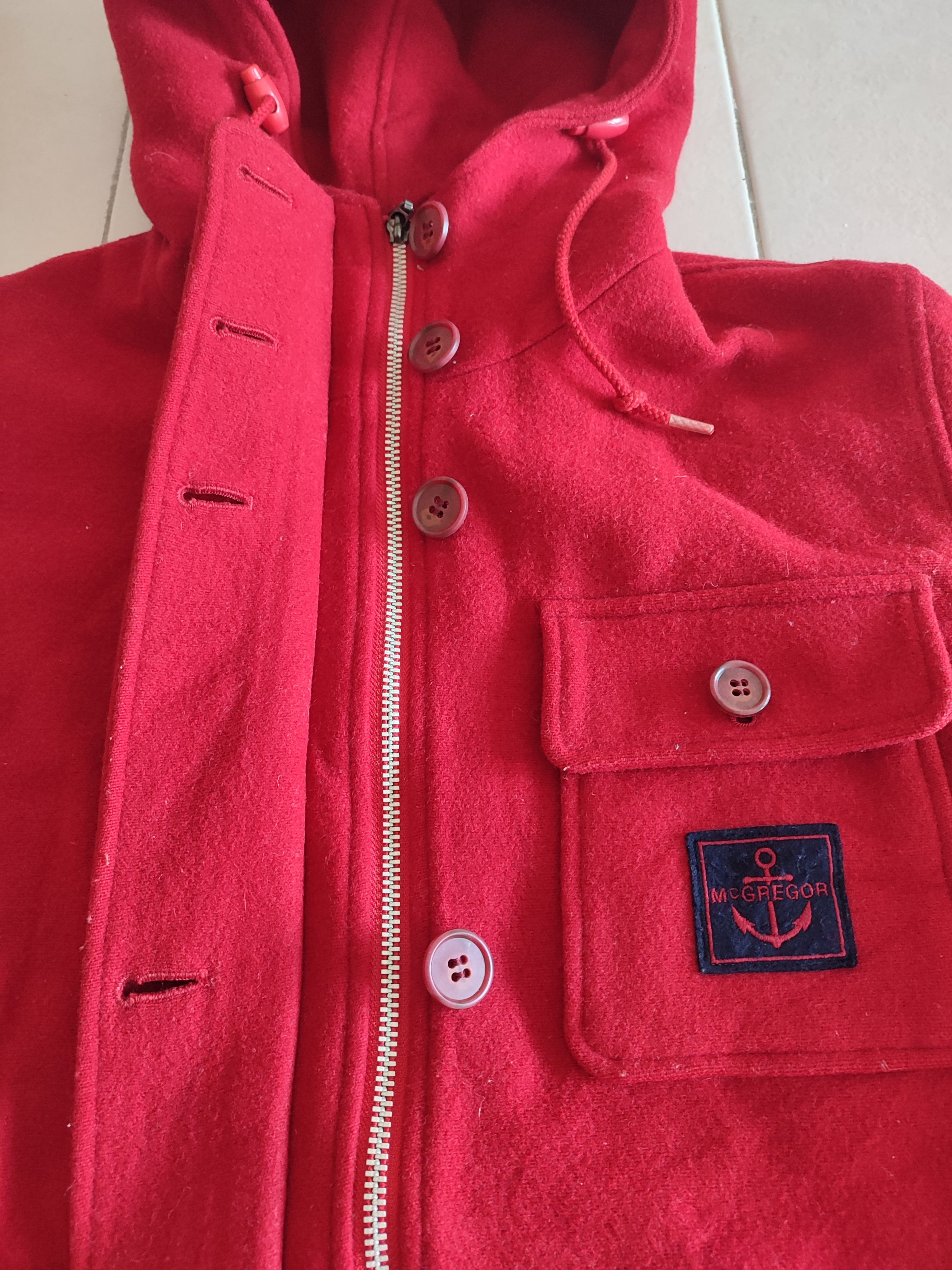 Vintage 💥90s Mc. Gregor Wool Jacket Rare Size US M / EU 48-50 / 2 - 7 Thumbnail
