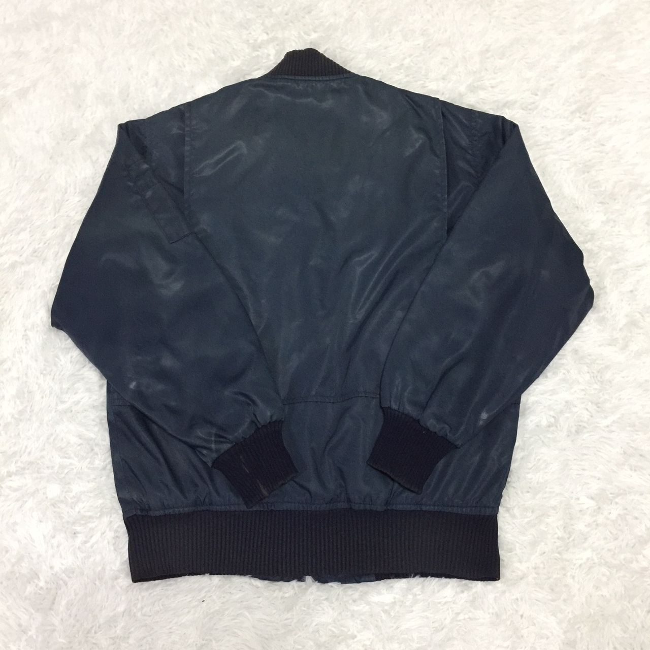Japanese Brand Vtg Winter Goods Bomber Jacket Type A-55-S Size US M / EU 48-50 / 2 - 2 Thumbnail
