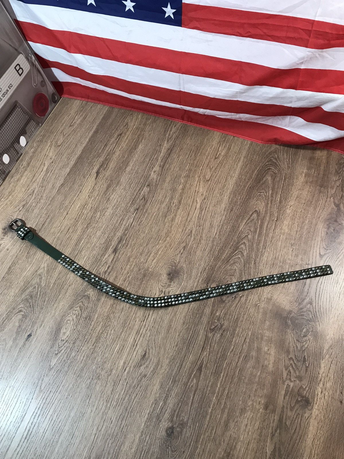 Vintage Vintage Green Crazy Belt BB Simon Style Size ONE SIZE - 4 Thumbnail