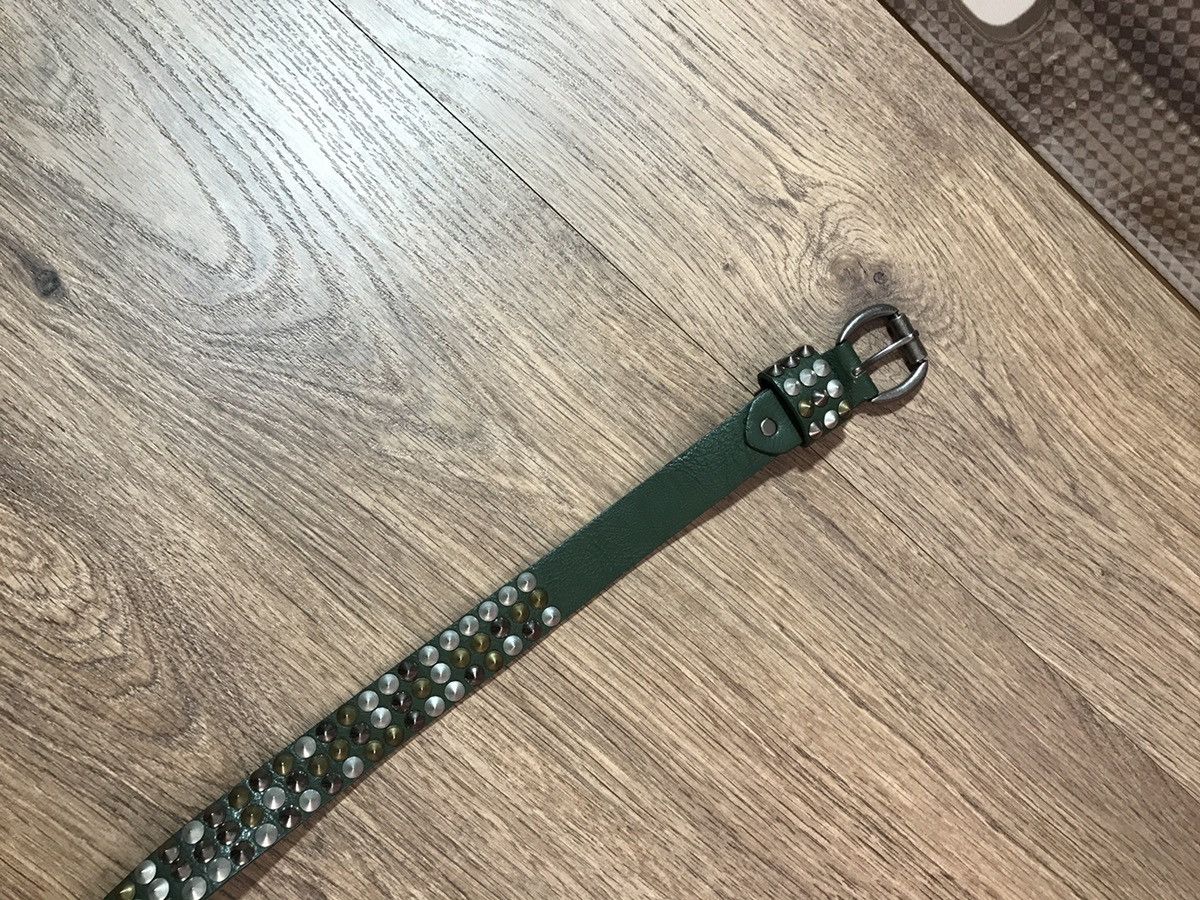 Vintage Vintage Green Crazy Belt BB Simon Style Size ONE SIZE - 7 Thumbnail