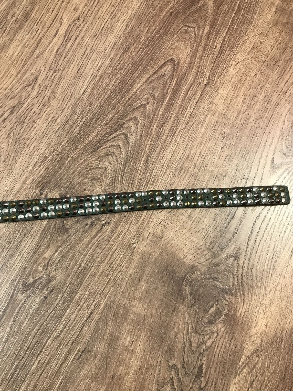 Vintage Vintage Green Crazy Belt BB Simon Style Size ONE SIZE - 5 Thumbnail