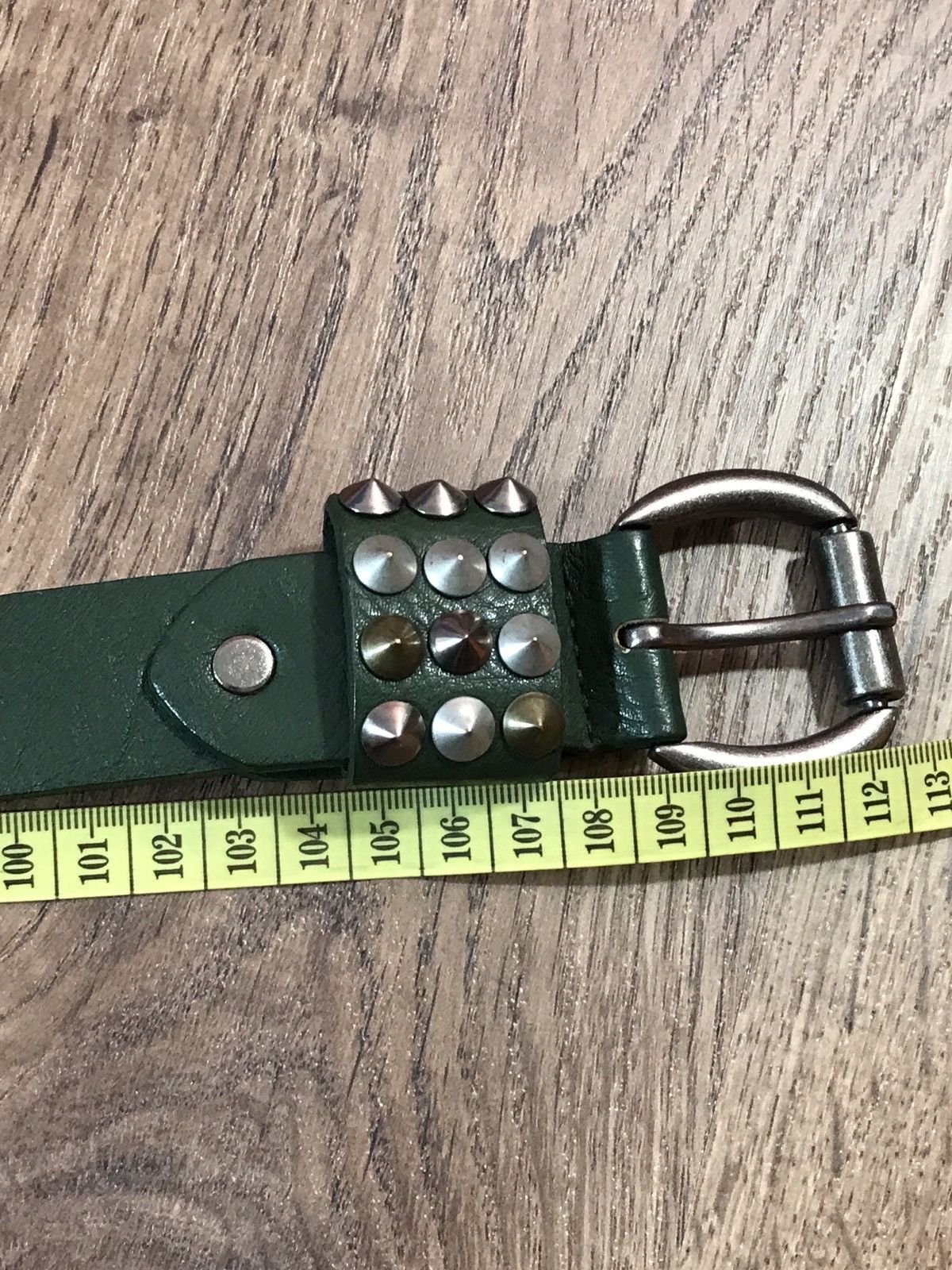 Vintage Vintage Green Crazy Belt BB Simon Style Size ONE SIZE - 10 Thumbnail