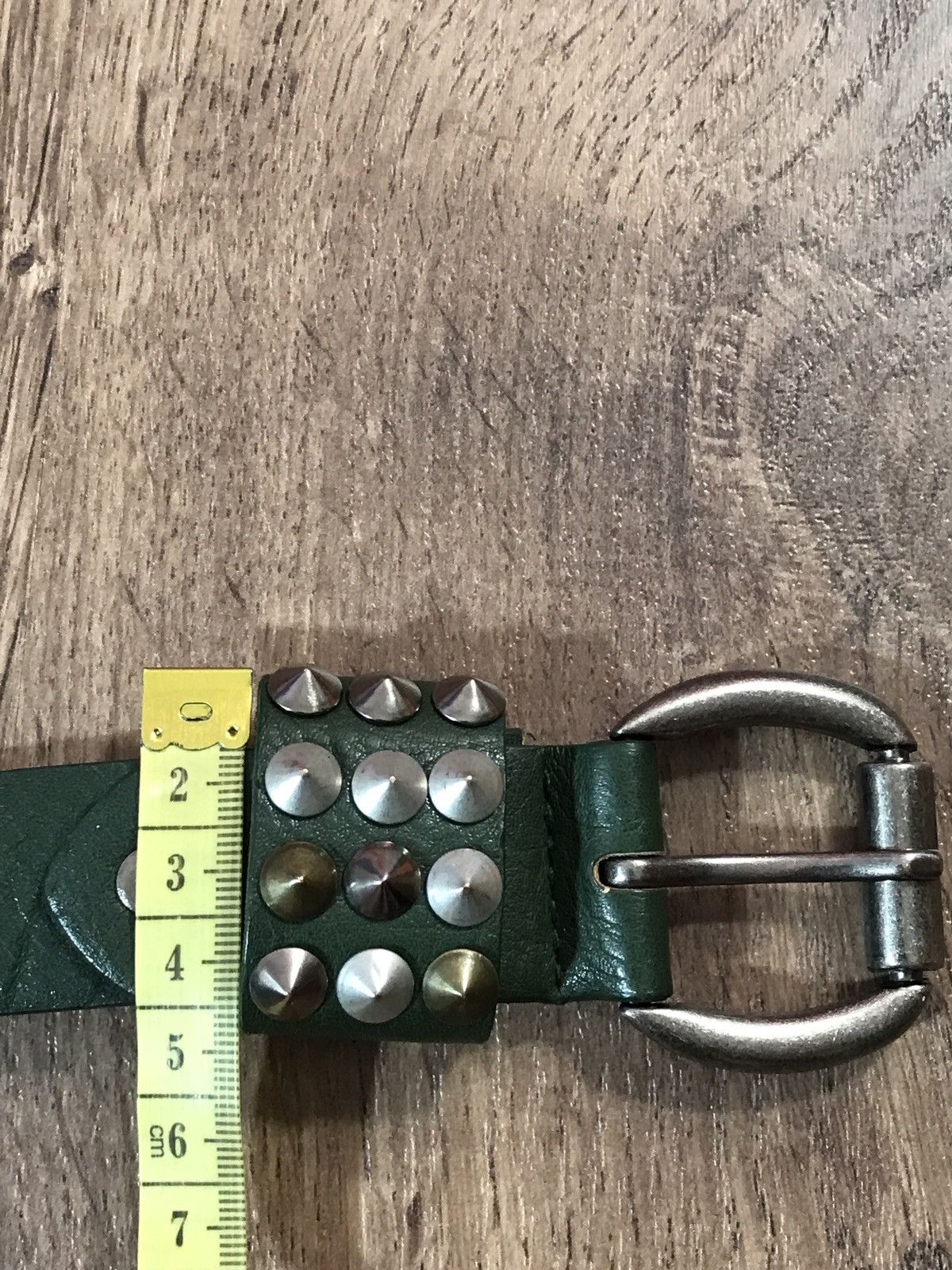 Vintage Vintage Green Crazy Belt BB Simon Style Size ONE SIZE - 11 Thumbnail