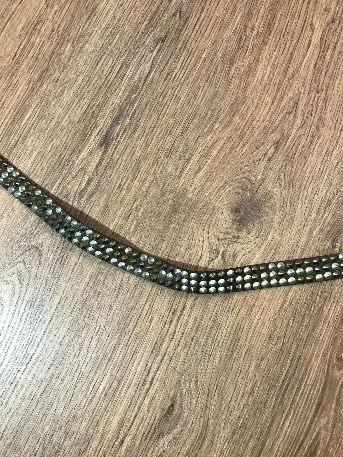 Vintage Vintage Green Crazy Belt BB Simon Style Size ONE SIZE - 6 Thumbnail