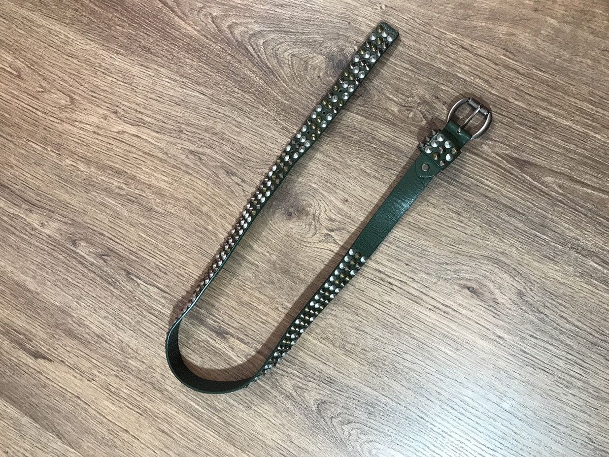 Vintage Vintage Green Crazy Belt BB Simon Style Size ONE SIZE - 2 Thumbnail