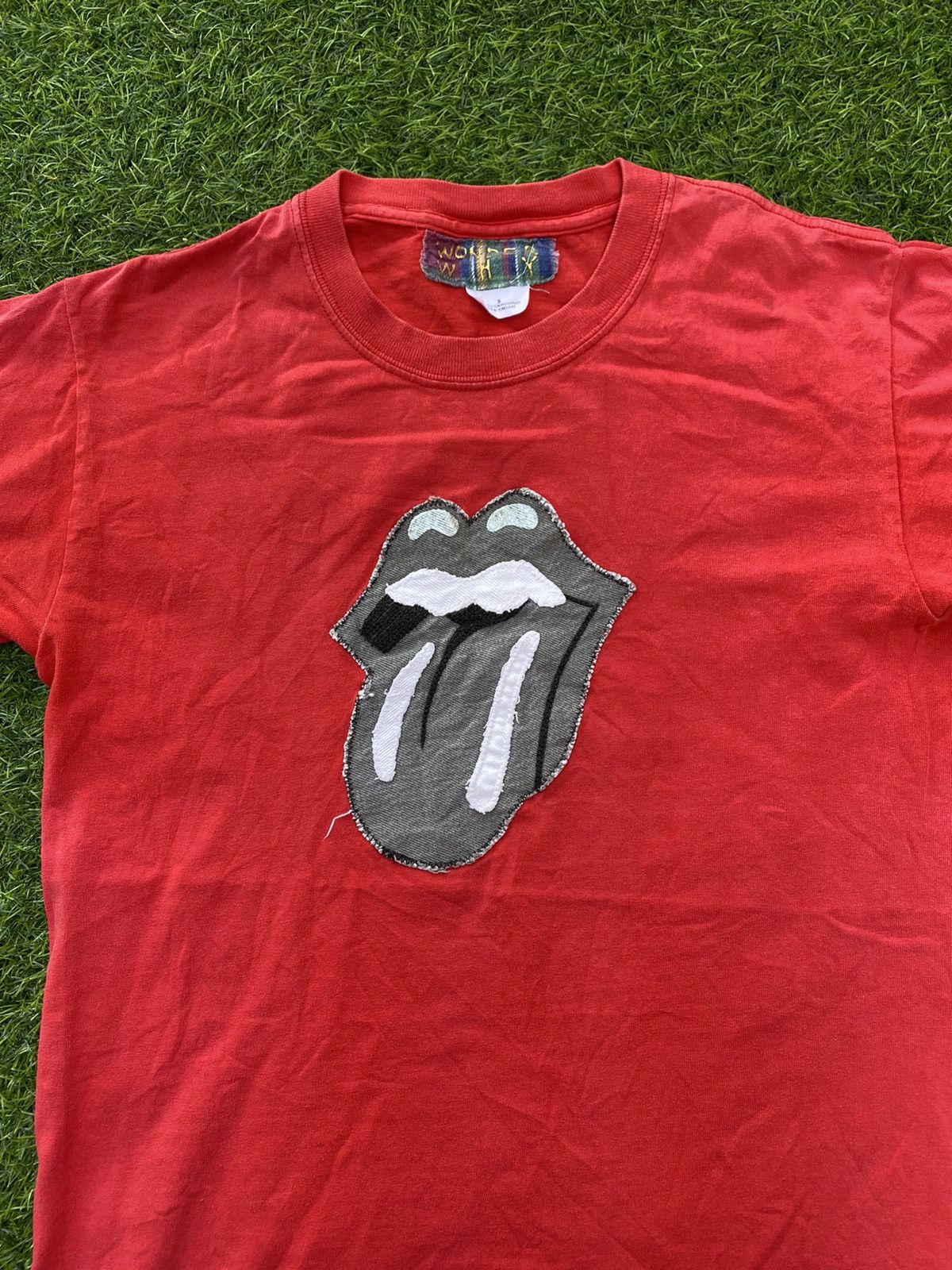 Band Tees × Japanese Brand × Le Grande Bleu (L.G.B.) 90s tongue and lips patch work rebuild by Wonder Why Japan Size US S / EU 44-46 / 1 - 3 Thumbnail