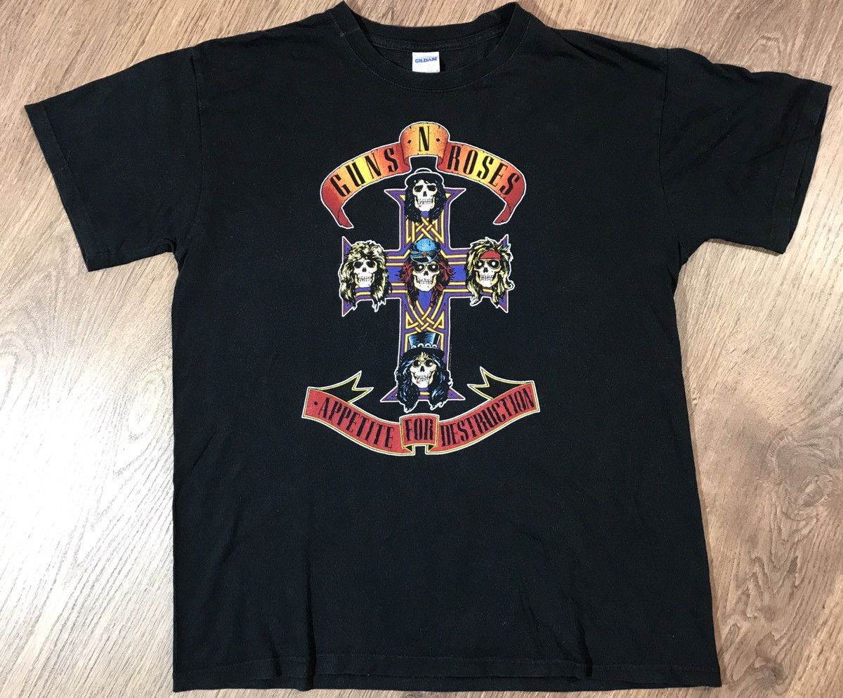 Band Tees Guns N Roses t-shirt Size US L / EU 52-54 / 3 - 1 Thumbnail