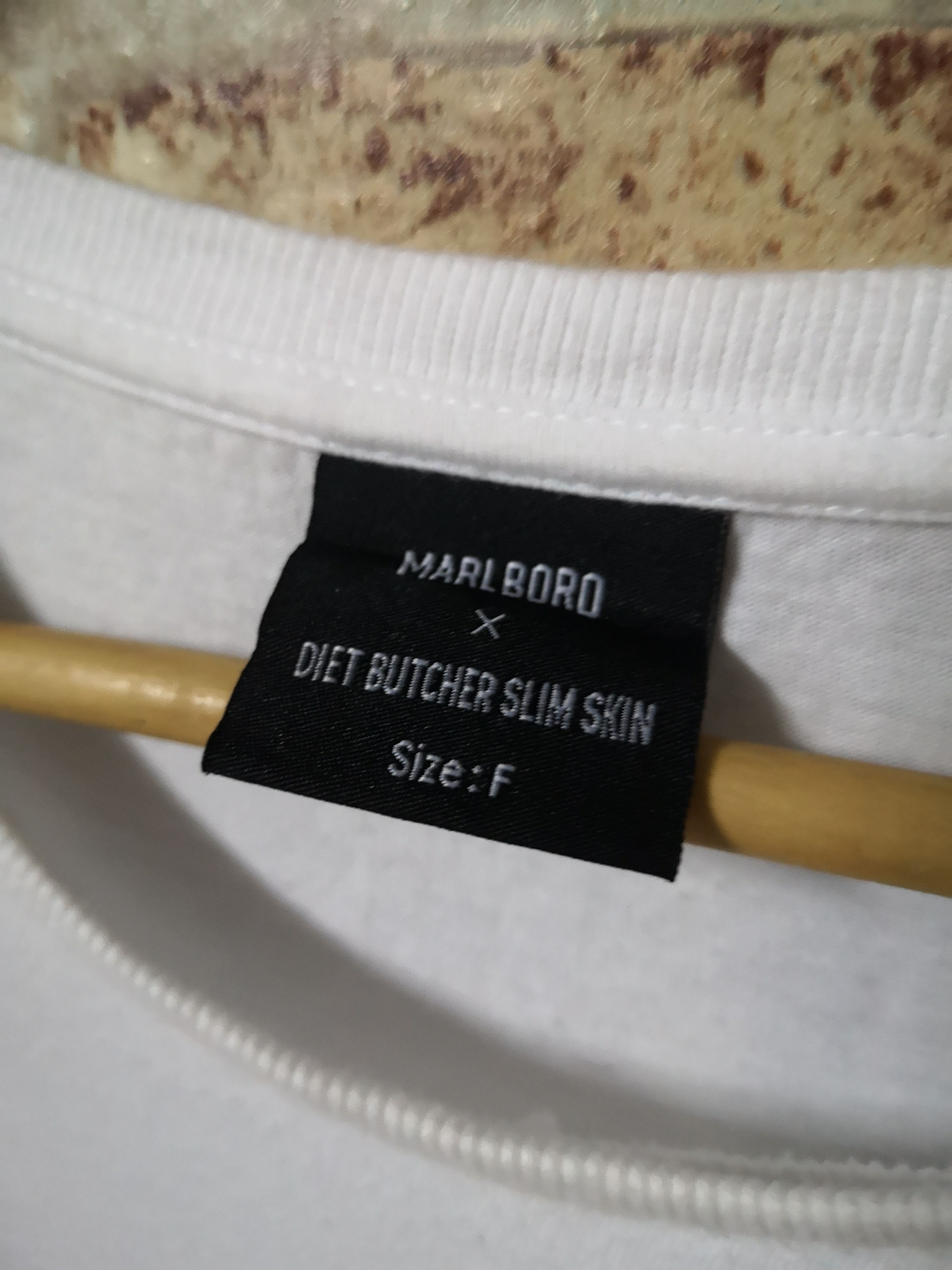 Diet Butcher Slim Skin Simple Tee by Marlboro x DBSS G575 Size US M / EU 48-50 / 2 - 4 Thumbnail