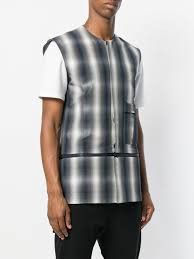 DELADA Transformable sleeveless check vest Size US L / EU 52-54 / 3 - 4 Thumbnail