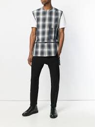 DELADA Transformable sleeveless check vest Size US L / EU 52-54 / 3 - 5 Thumbnail