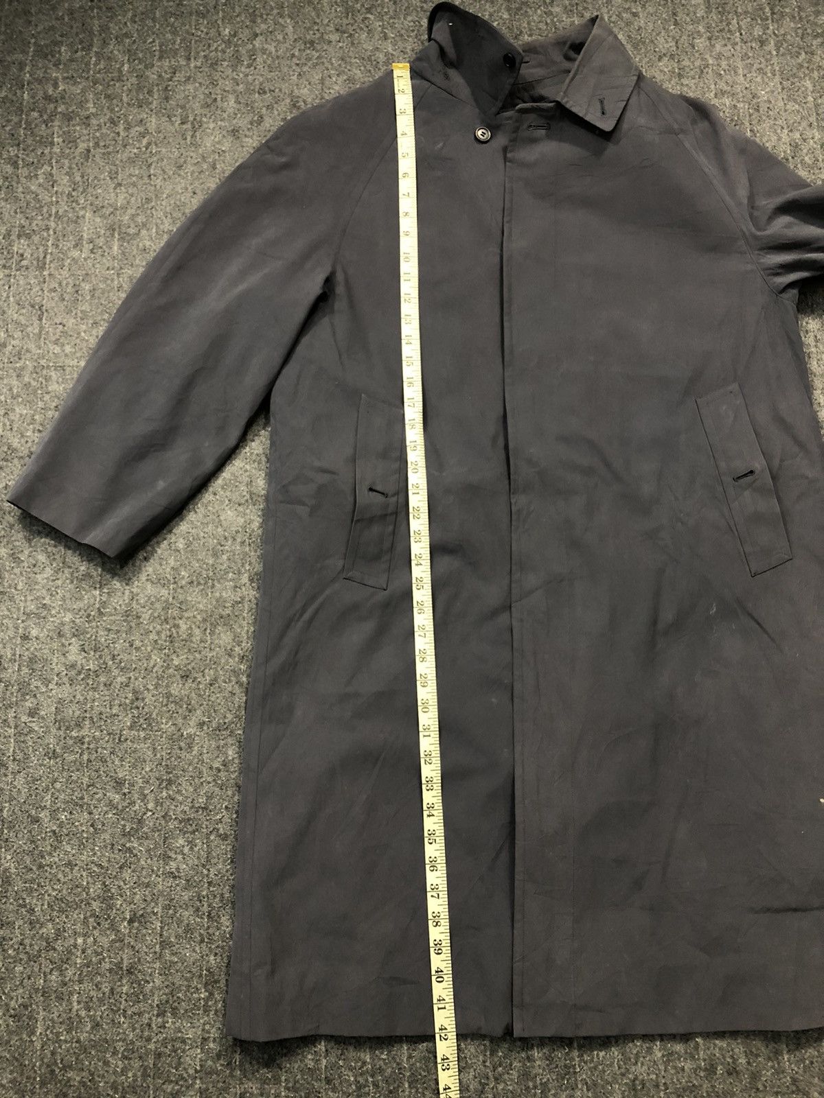 Burberry × Designer Hype 90s Burberrys London Trench Coat Parka Jacket Checked Size US L / EU 52-54 / 3 - 10 Thumbnail