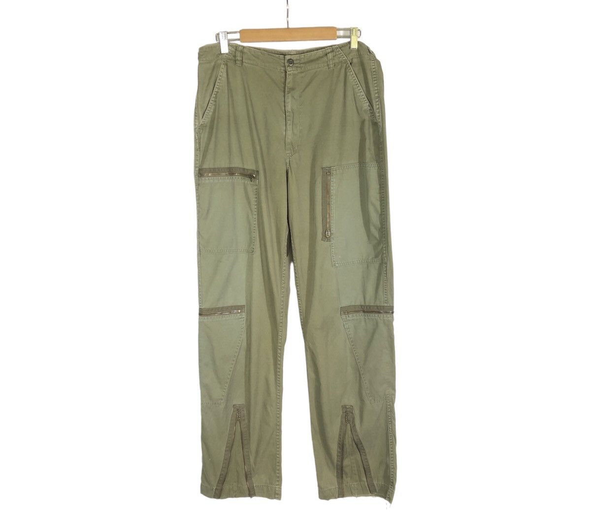 Polo Ralph Lauren Vintage Polo Ralph Lauren Army Zipper Tactical Cargo Pant Size US 33 - 2 Thumbnail