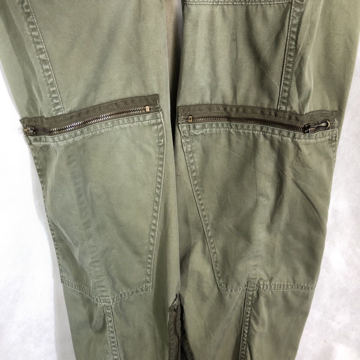 Polo Ralph Lauren Vintage Polo Ralph Lauren Army Zipper Tactical Cargo Pant Size US 33 - 17 Thumbnail