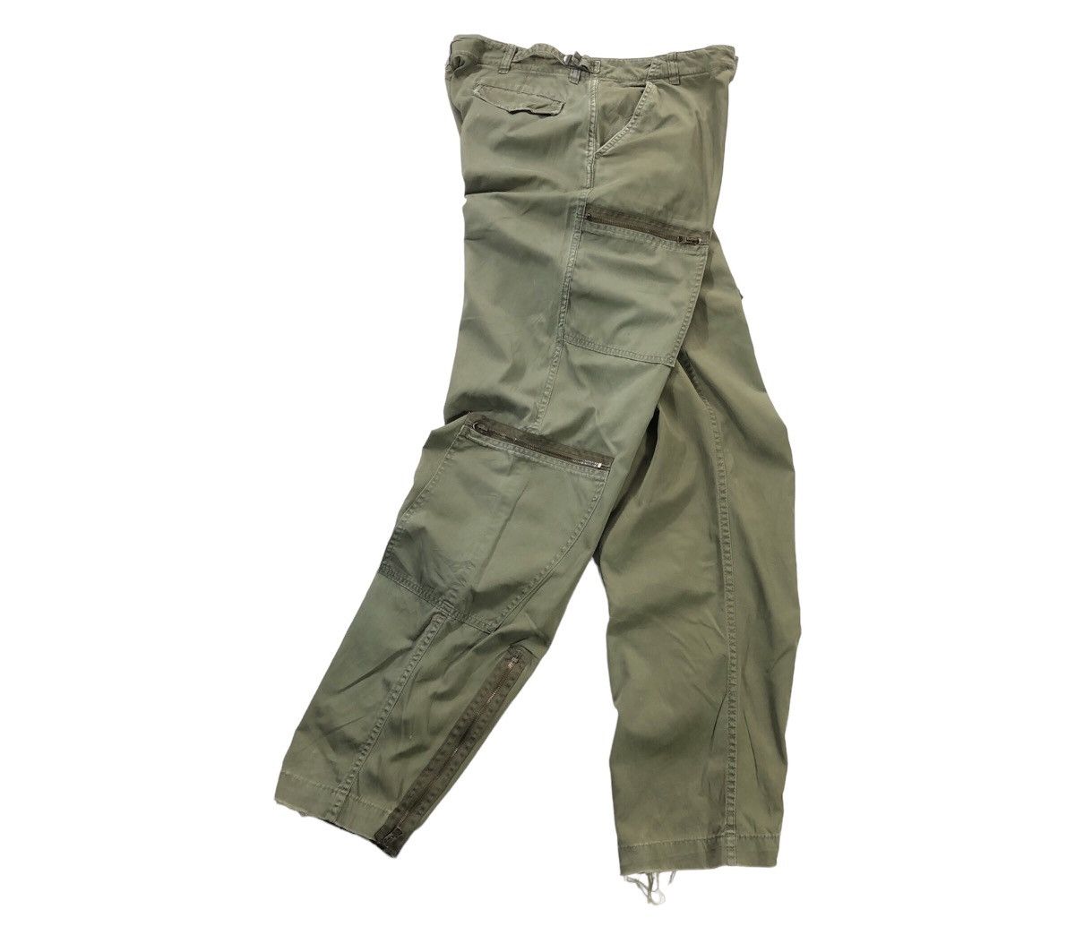 Polo Ralph Lauren Vintage Polo Ralph Lauren Army Zipper Tactical Cargo Pant Size US 33 - 1 Thumbnail
