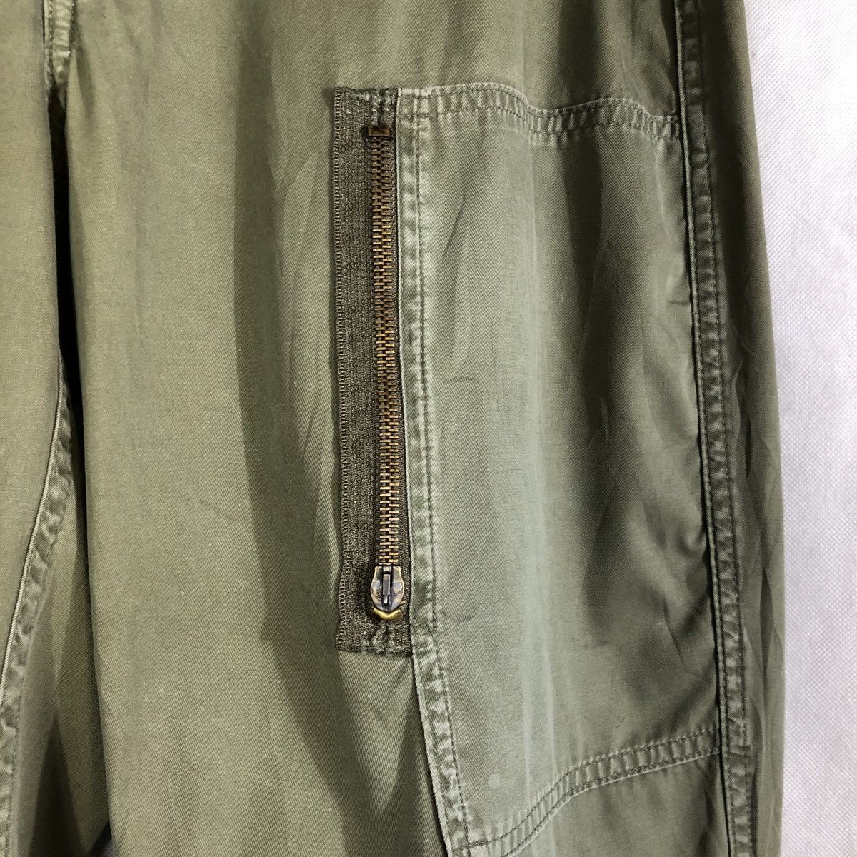 Polo Ralph Lauren Vintage Polo Ralph Lauren Army Zipper Tactical Cargo Pant Size US 33 - 15 Thumbnail