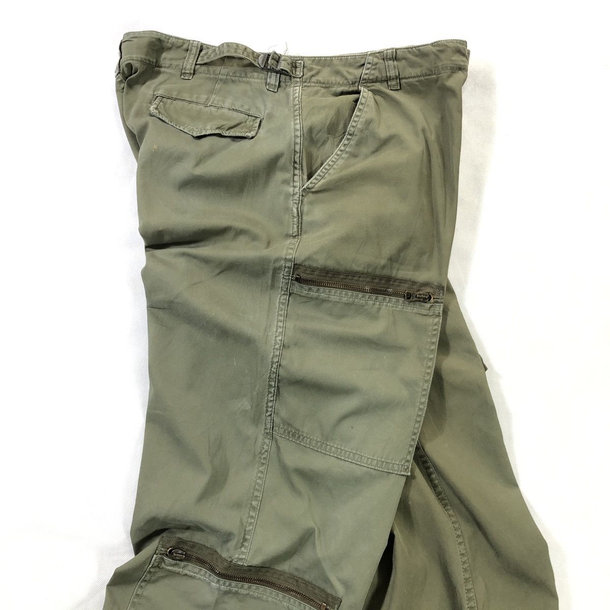 Polo Ralph Lauren Vintage Polo Ralph Lauren Army Zipper Tactical Cargo Pant Size US 33 - 6 Thumbnail