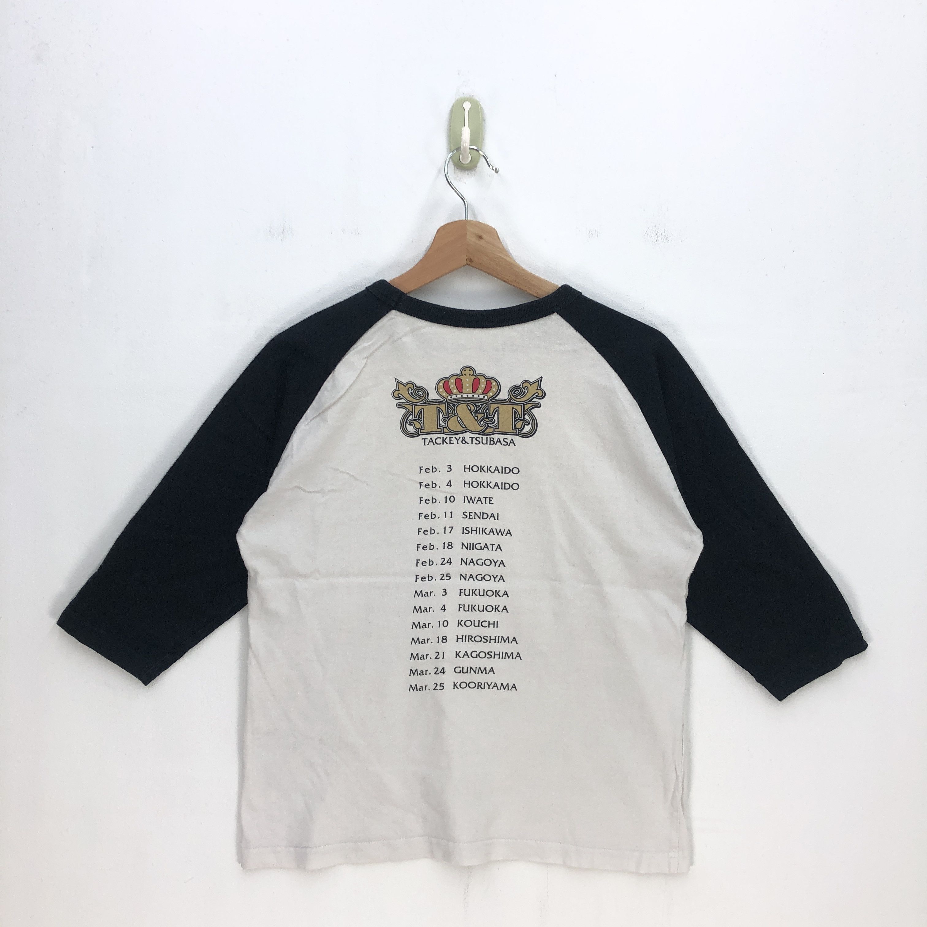 Band Tees Vintage Tackey & Tsubasa T Shirt Japanese Tour Tee Size US S / EU 44-46 / 1 - 2 Thumbnail