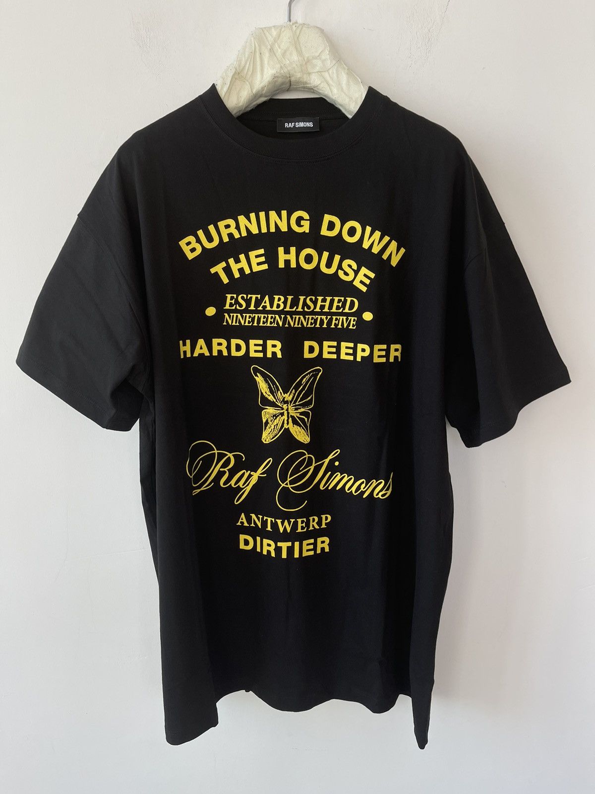 Raf Simons Raf Simons Burning Down The House t-shirt Size US L / EU 52-54 / 3 - 3 Thumbnail