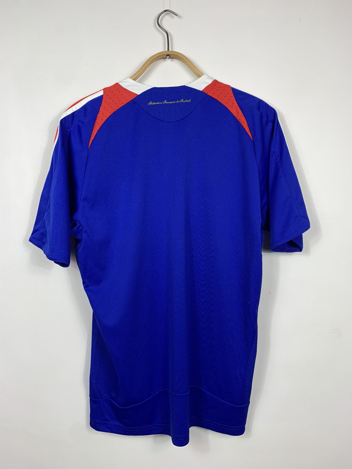 Adidas ADIDAS FRANCE 2008 HOME SOOCER JERSEY T-SHIRT VINTAGE Size US XL / EU 56 / 4 - 16 Thumbnail