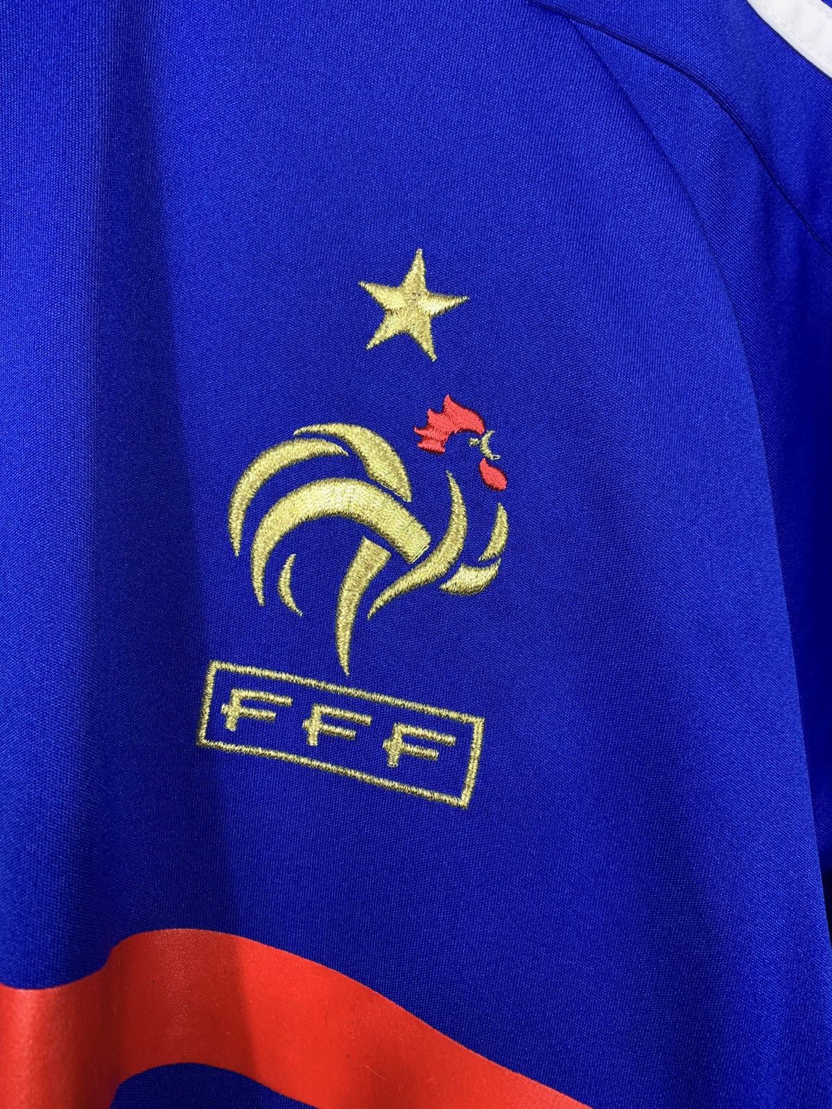 Adidas ADIDAS FRANCE 2008 HOME SOOCER JERSEY T-SHIRT VINTAGE Size US XL / EU 56 / 4 - 9 Thumbnail