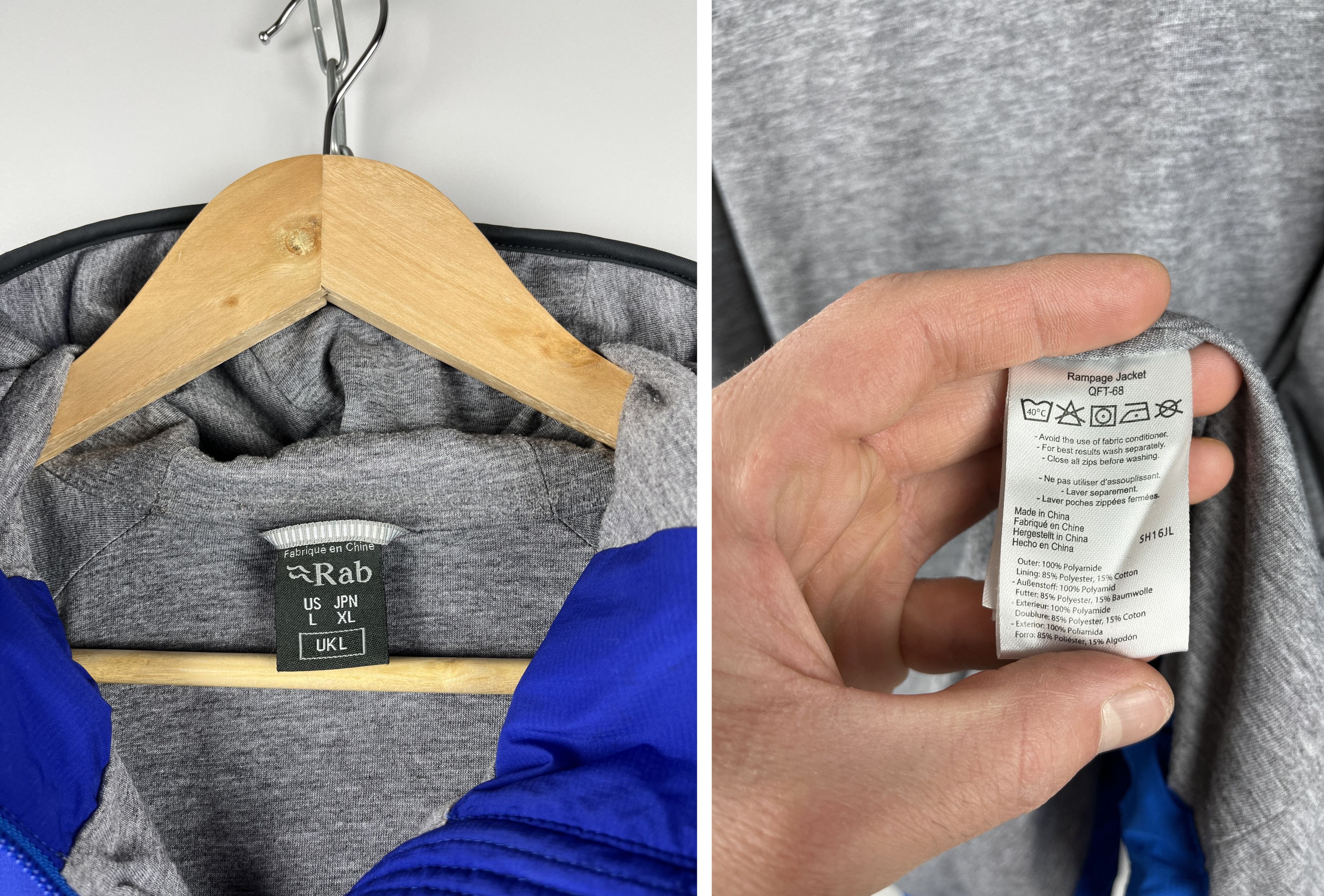 Rab Rab Rampage Jacket Pertex Microlight Size US L / EU 52-54 / 3 - 11 Thumbnail