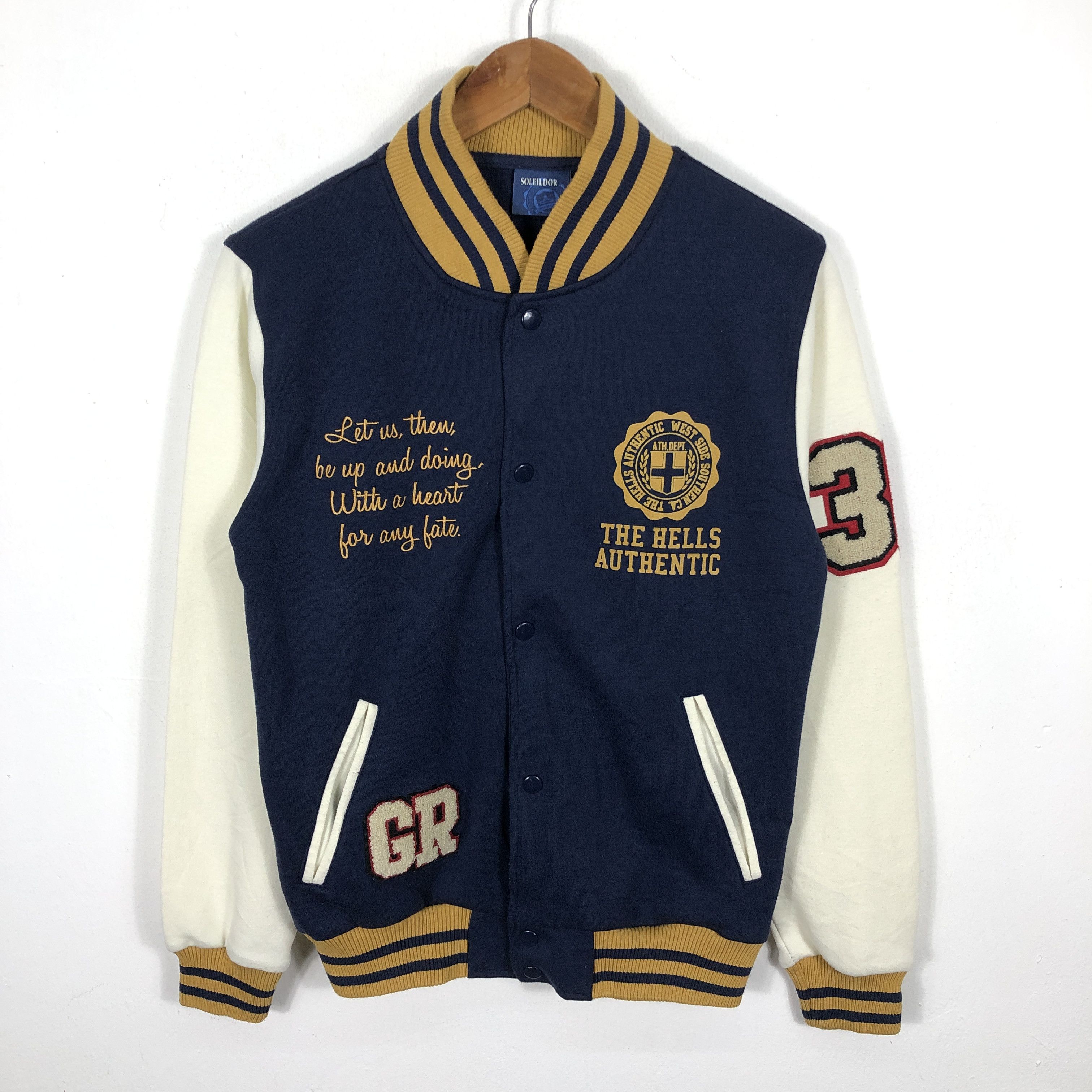 Vintage Soleildor Varsity Sweater