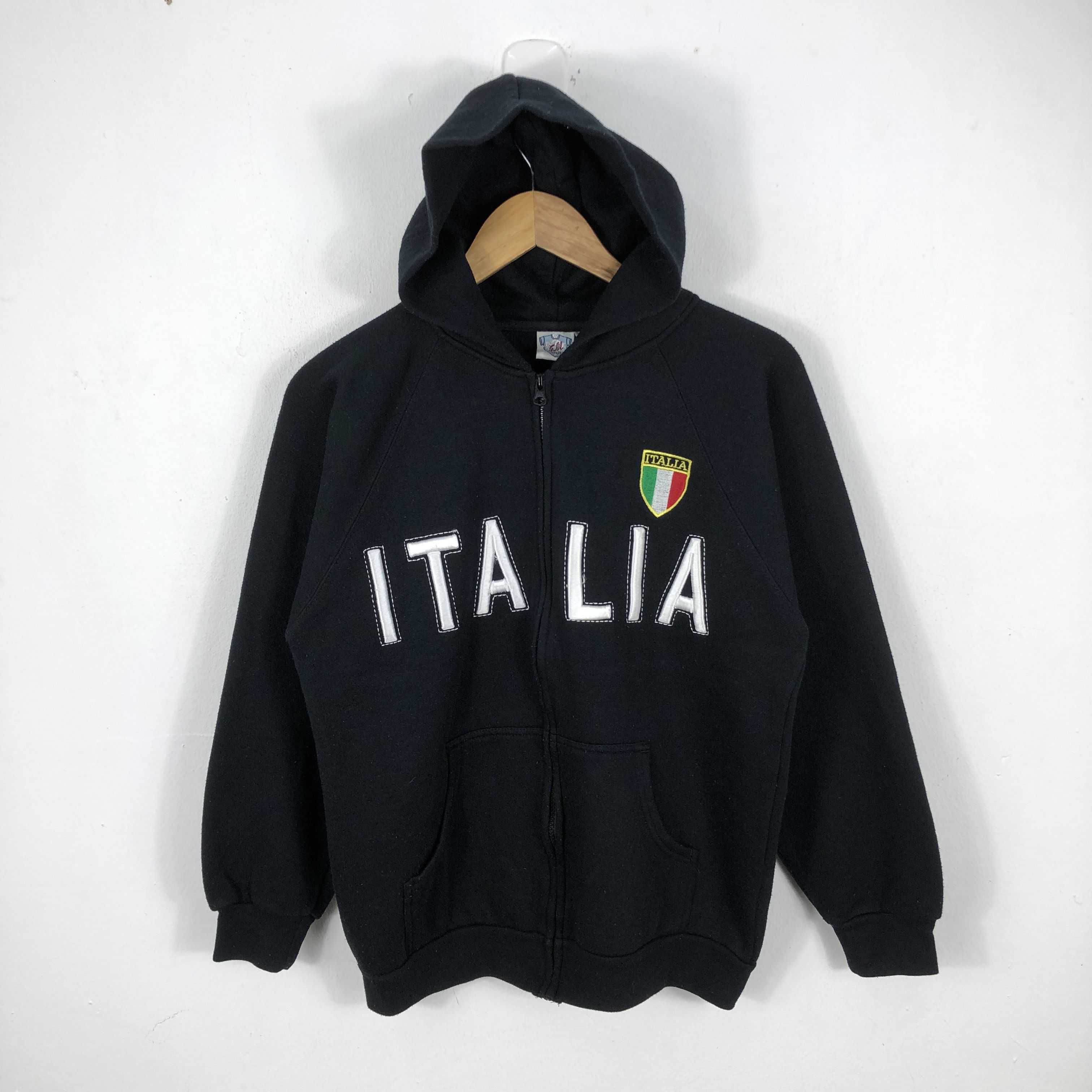 Vintage Italia Hoodie Zipper