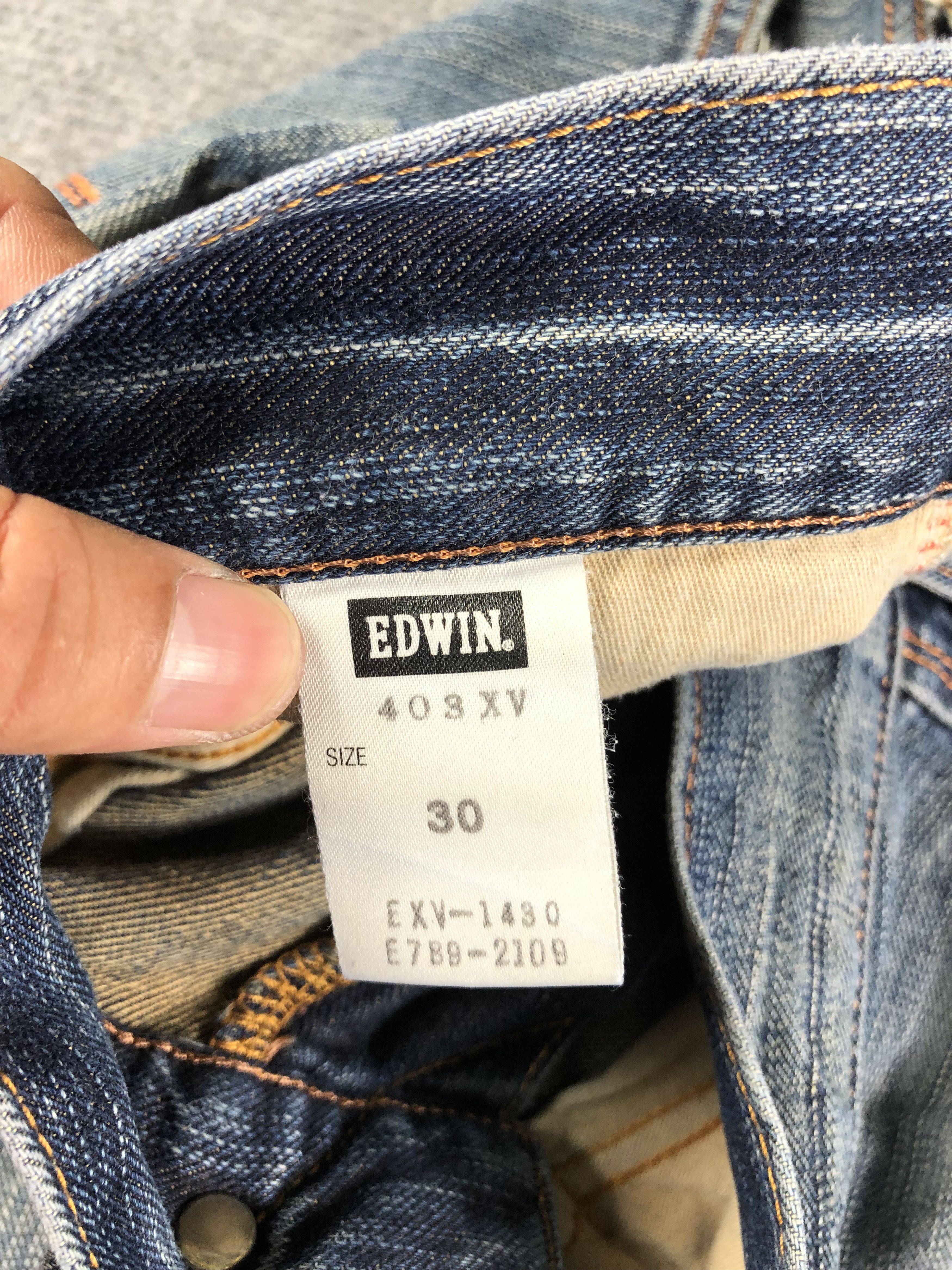 Other Wash Blue Edwin Denim Jeans 32x31.5 Size US 32 / EU 48 - 4 Thumbnail
