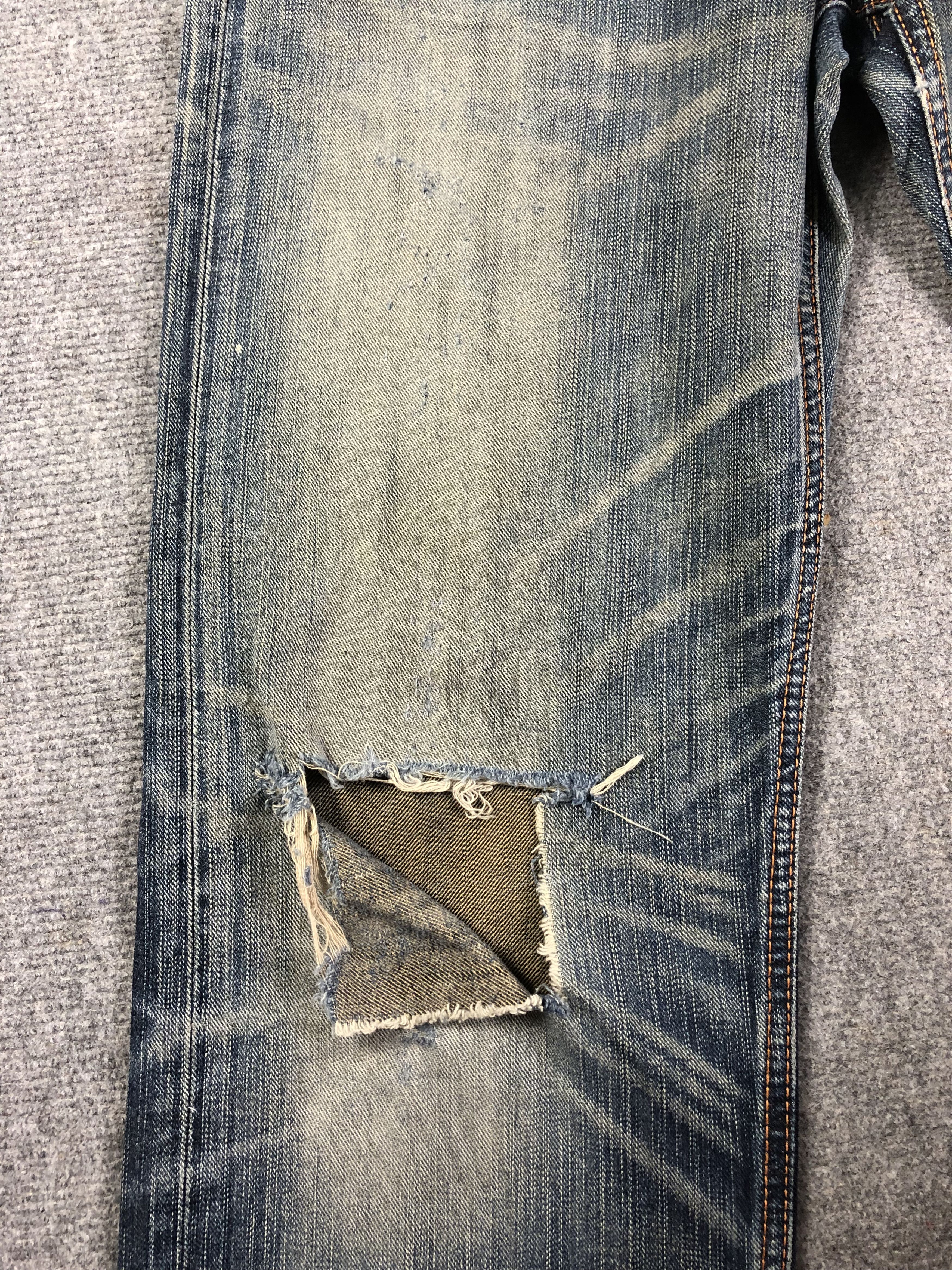 Other Wash Blue Edwin Denim Jeans 32x31.5 Size US 32 / EU 48 - 10 Thumbnail