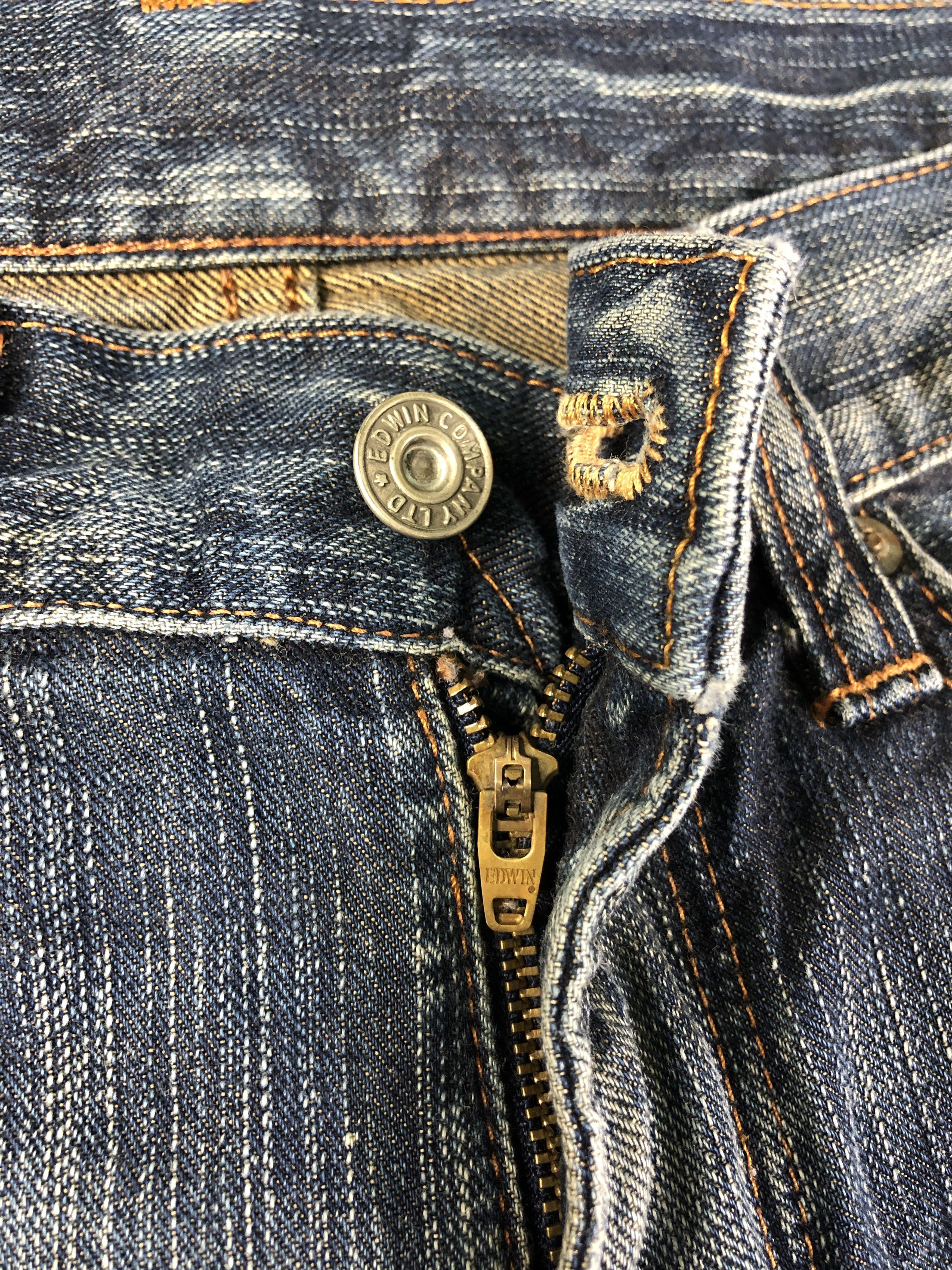 Other Wash Blue Edwin Denim Jeans 32x31.5 Size US 32 / EU 48 - 3 Thumbnail