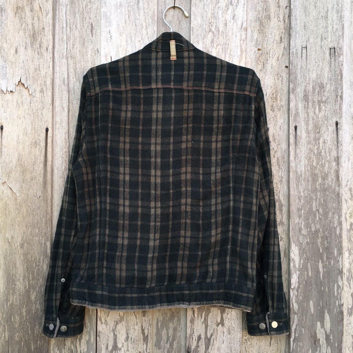 Vintage Vintage Ball Zip Up Button Flannel Jacket Size US M / EU 48-50 / 2 - 9 Thumbnail