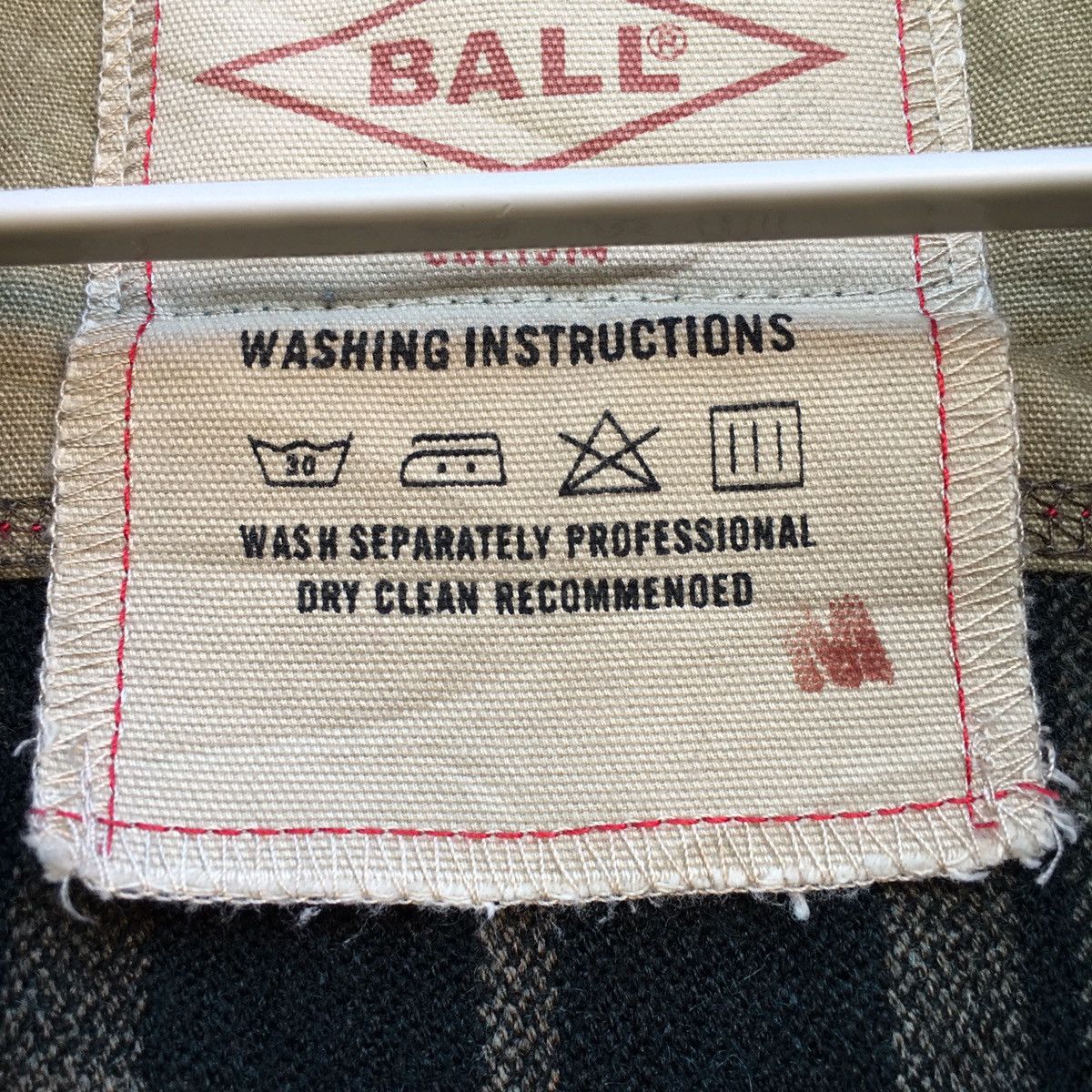 Vintage Vintage Ball Zip Up Button Flannel Jacket Size US M / EU 48-50 / 2 - 7 Thumbnail