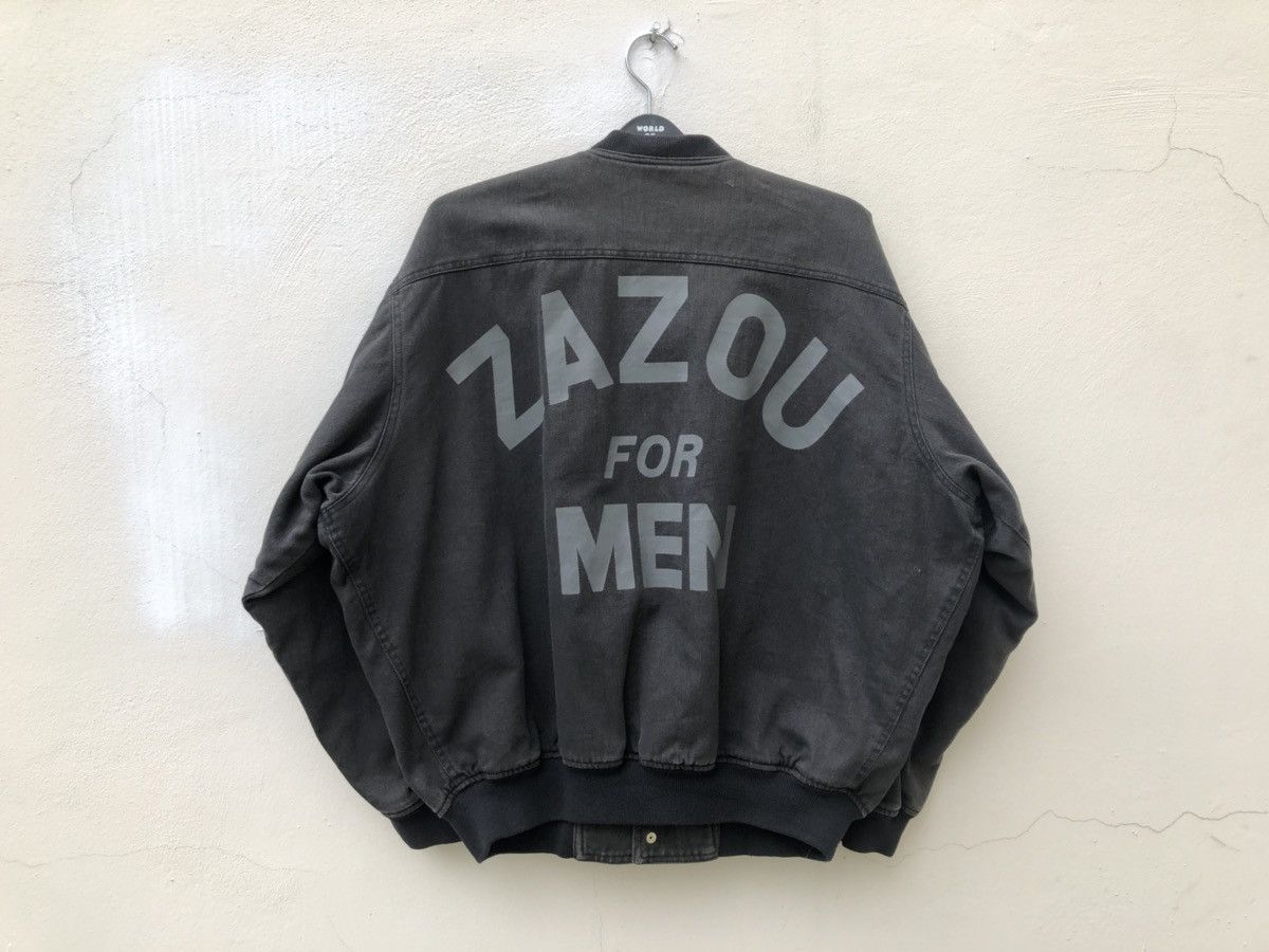 Johnbull 80s John Bull ZAZOU For Men Japan Spell Out Oversize Bomber Size US L / EU 52-54 / 3 - 1 Thumbnail