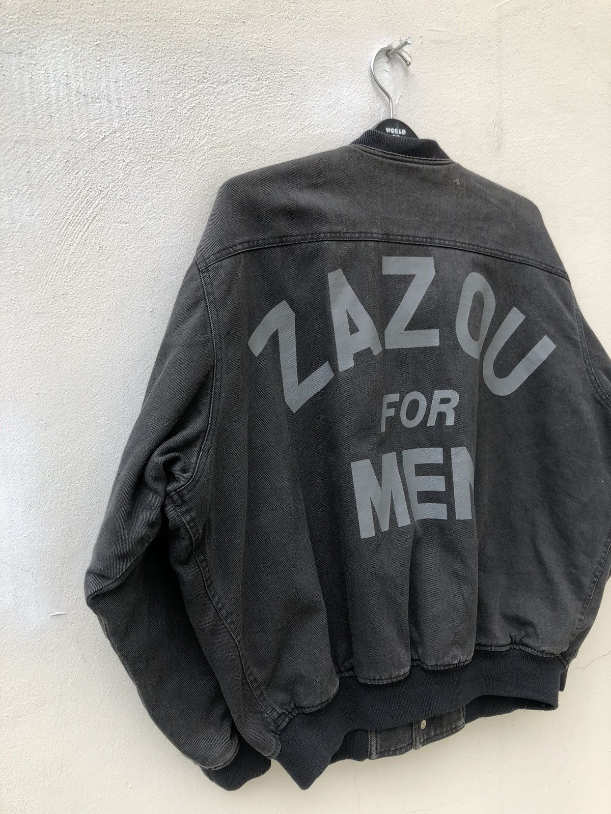 Johnbull 80s John Bull ZAZOU For Men Japan Spell Out Oversize Bomber Size US L / EU 52-54 / 3 - 2 Thumbnail