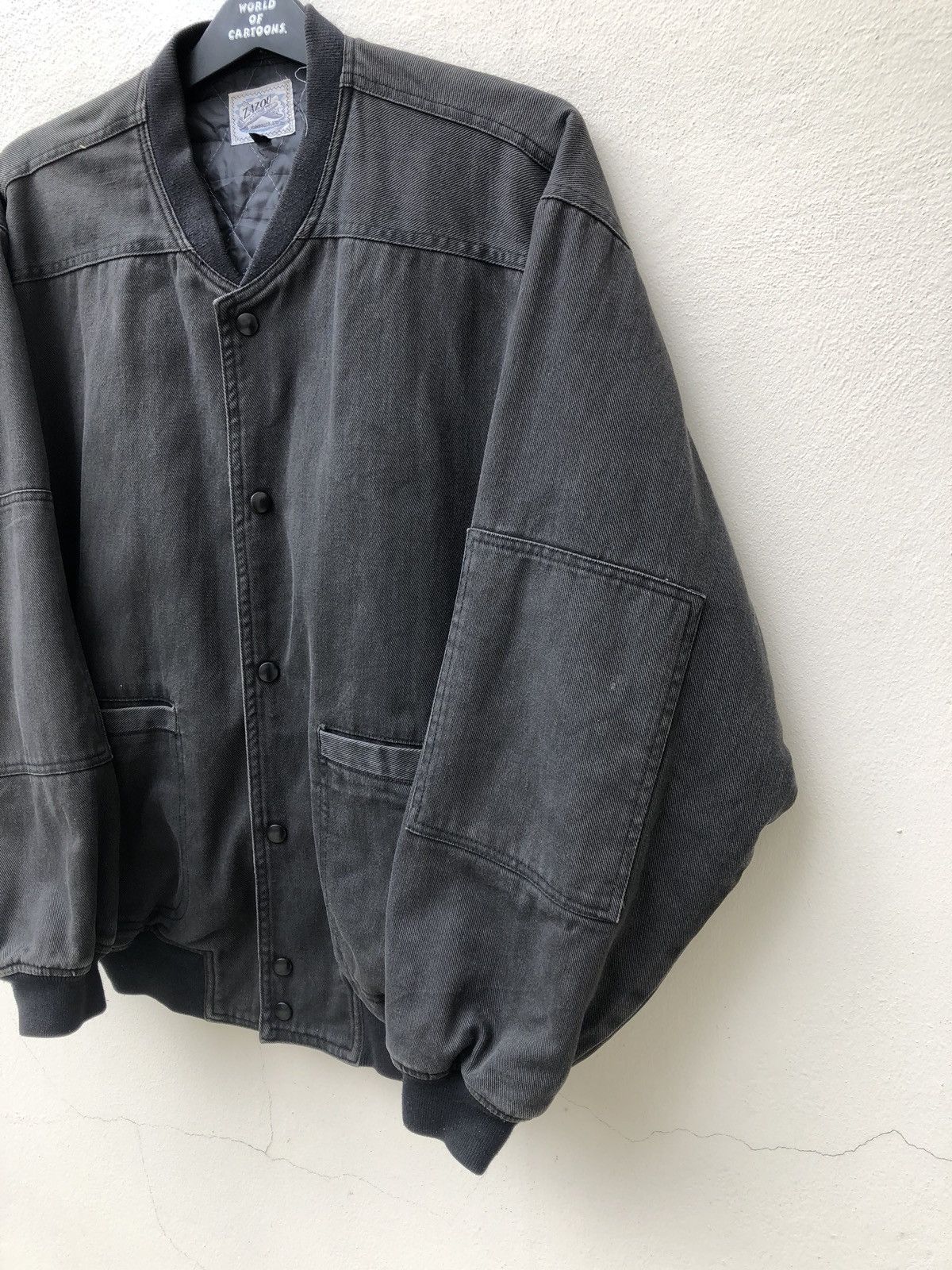 Johnbull 80s John Bull ZAZOU For Men Japan Spell Out Oversize Bomber Size US L / EU 52-54 / 3 - 7 Thumbnail