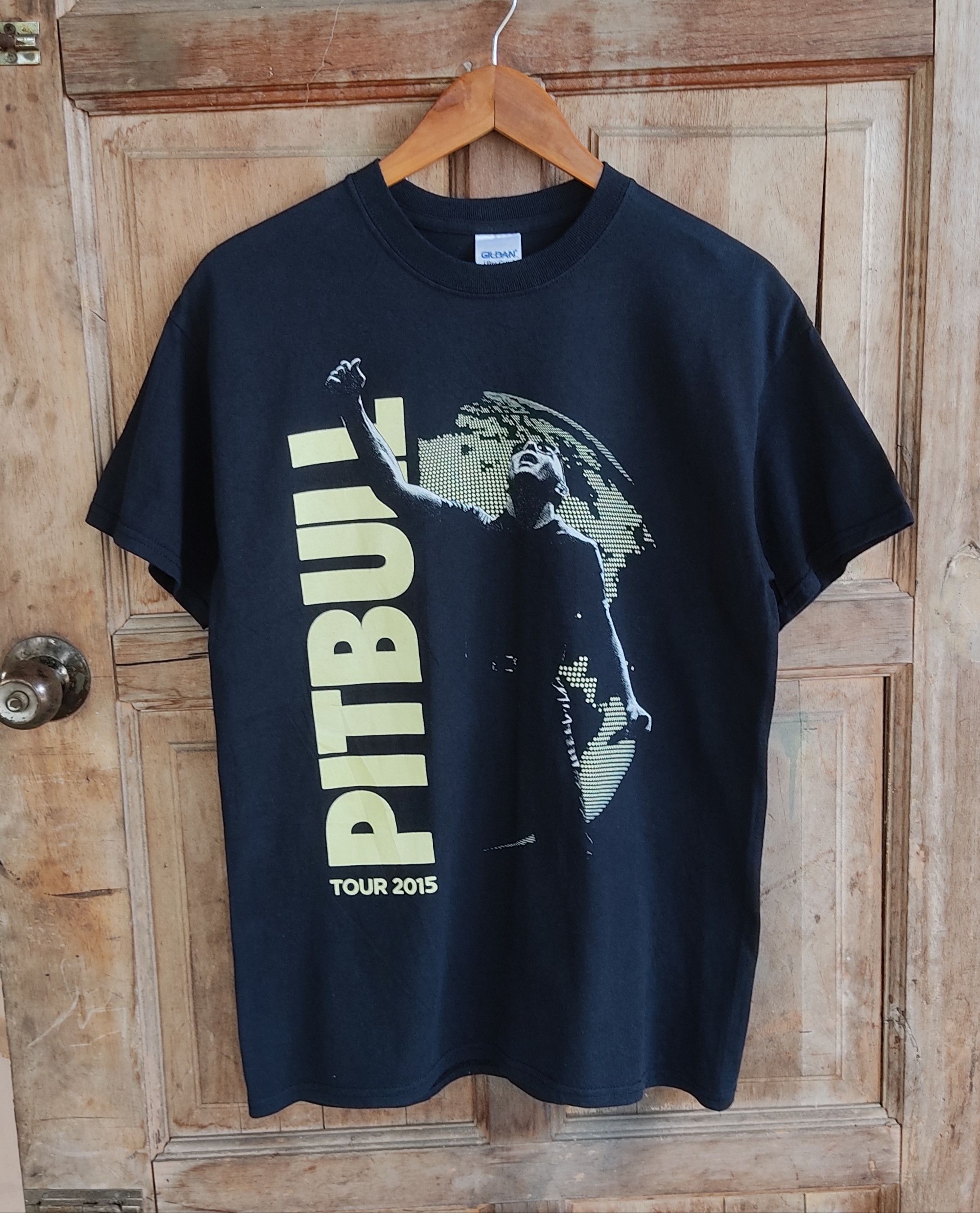 Vintage Pitbull Tour 2015 T Shirt Size US M / EU 48-50 / 2 - 1 Thumbnail