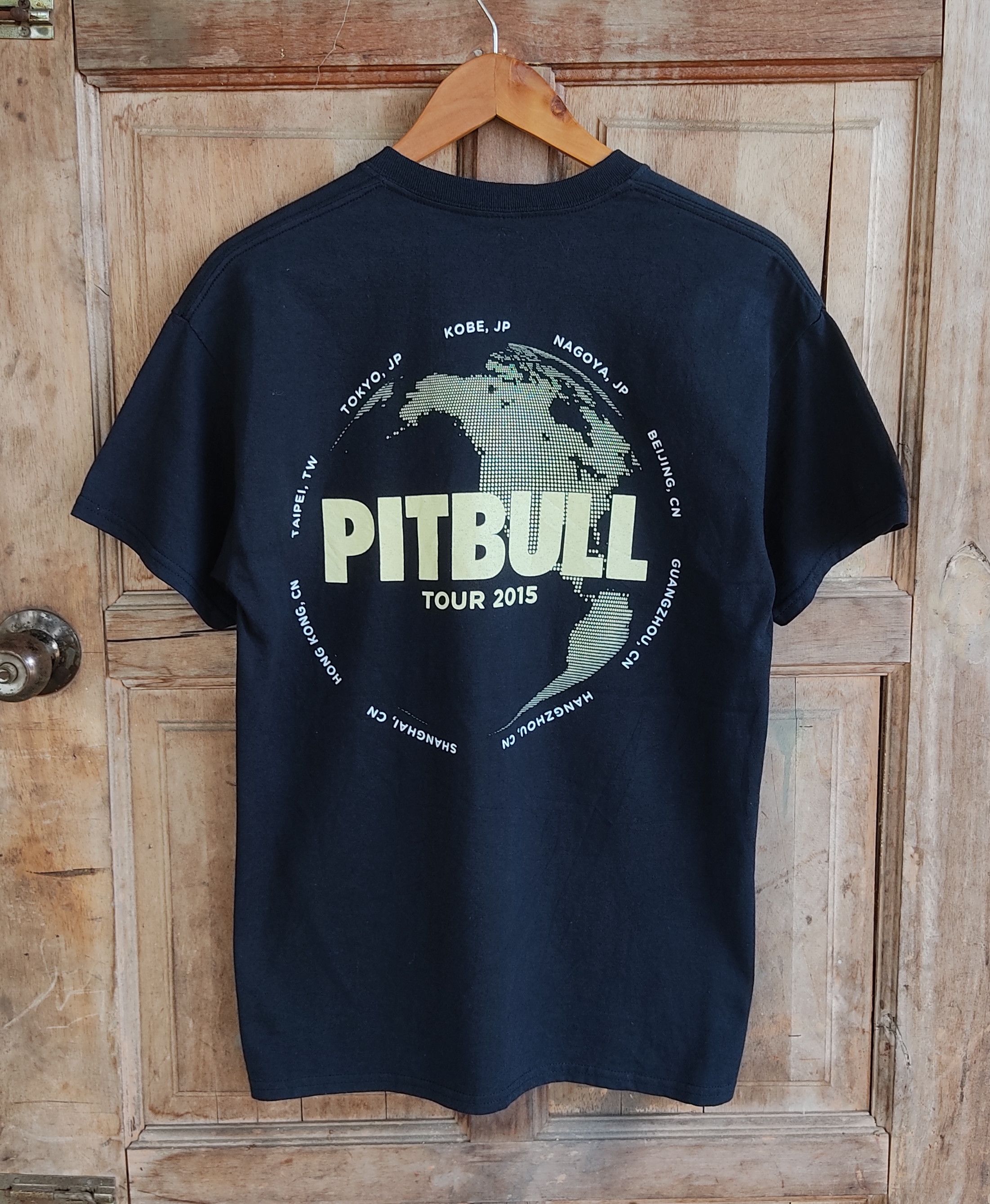 Vintage Pitbull Tour 2015 T Shirt Size US M / EU 48-50 / 2 - 2 Thumbnail