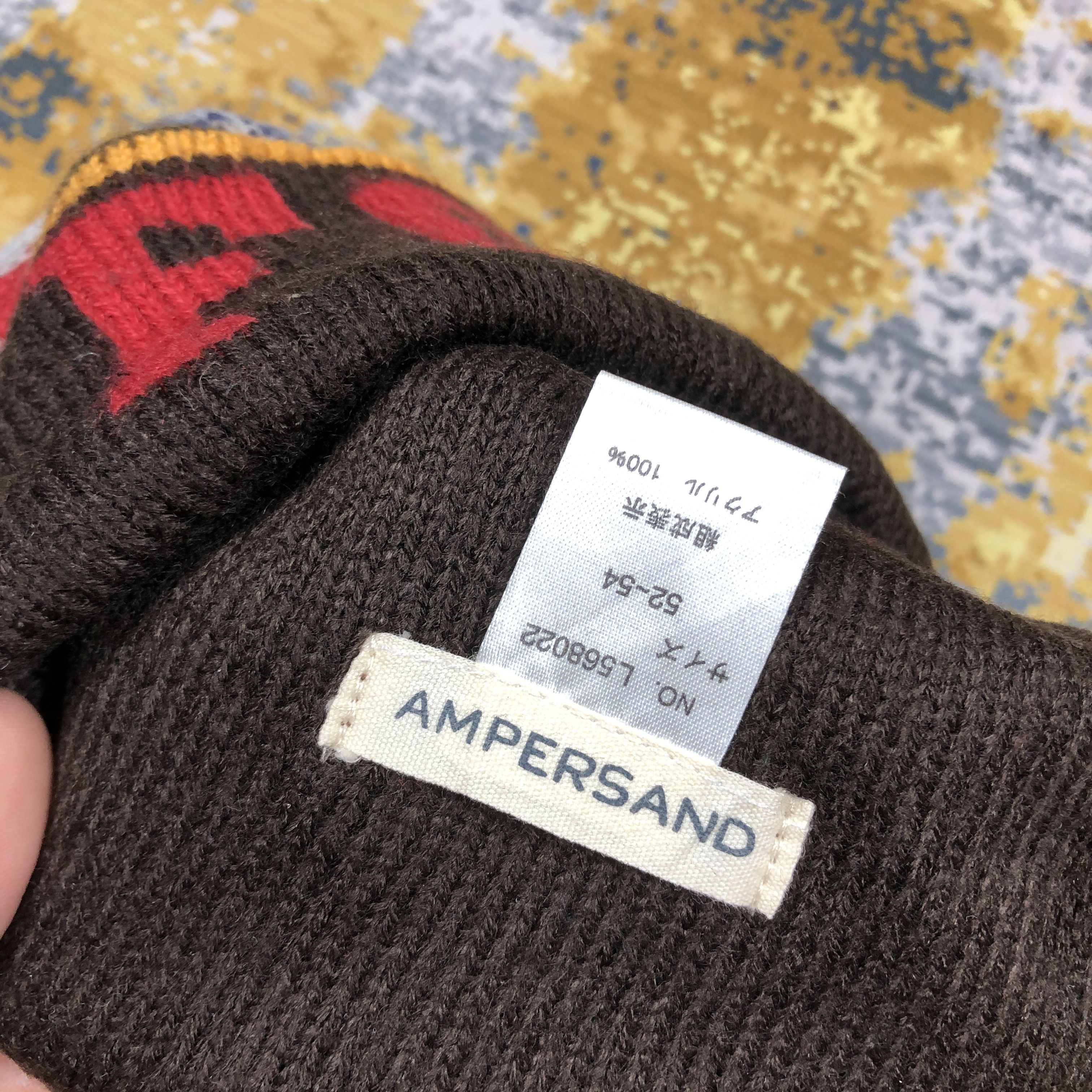 Vintage Vintage Ampersand Follow Up! Beanie Hat B2259 Size ONE SIZE - 6 Thumbnail