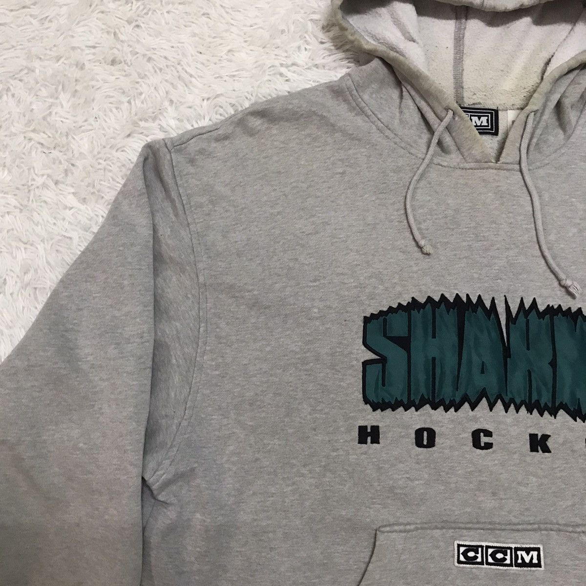 Ccm × NFL × NHL Sharks Hockey NHL CCM Hoodie Size US L / EU 52-54 / 3 - 6 Thumbnail