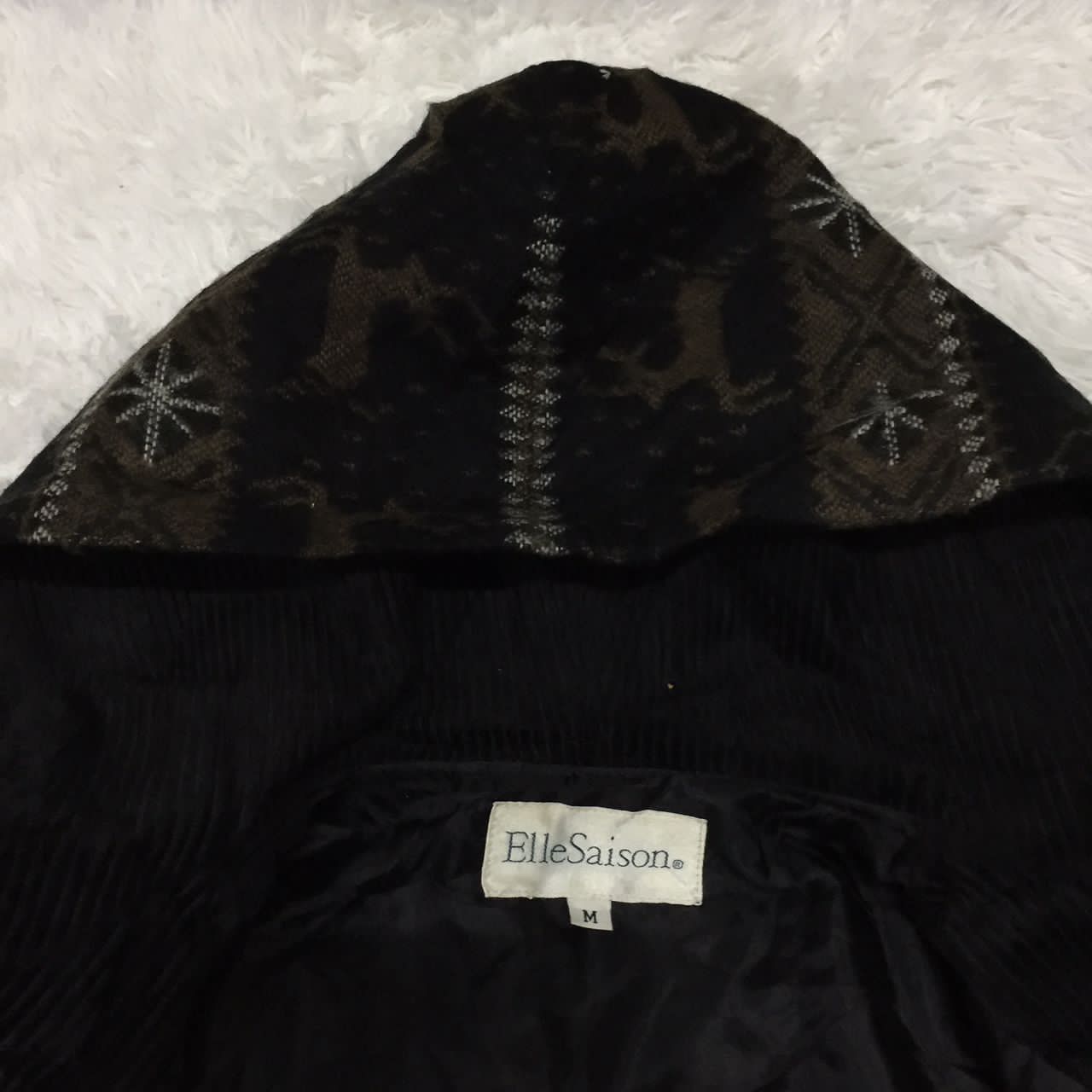 Japanese Brand ElleSaison Aztex Navajo Style Like Jacket Hoodie Size US M / EU 48-50 / 2 - 4 Thumbnail