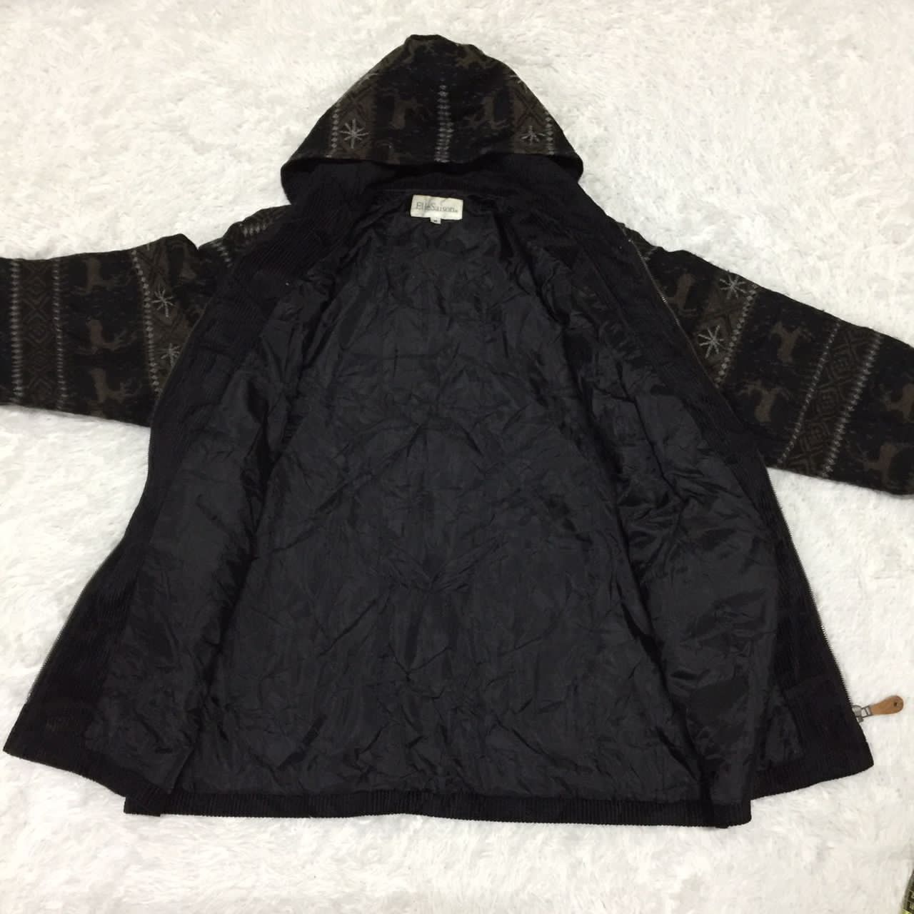 Japanese Brand ElleSaison Aztex Navajo Style Like Jacket Hoodie Size US M / EU 48-50 / 2 - 3 Thumbnail