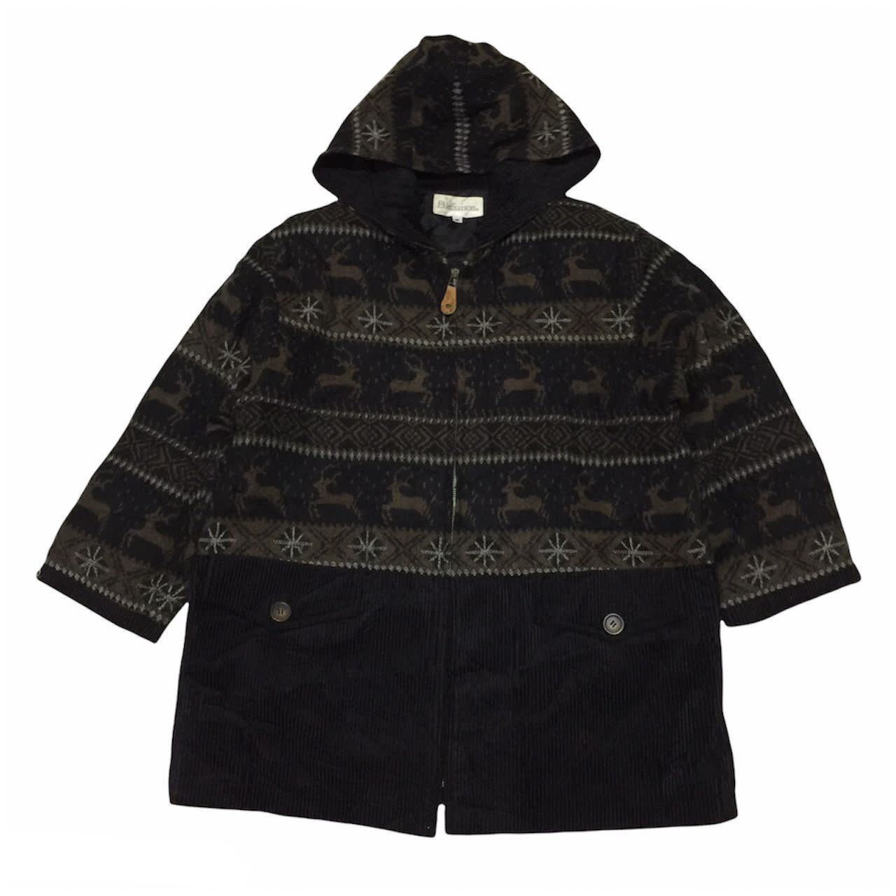 Japanese Brand ElleSaison Aztex Navajo Style Like Jacket Hoodie Size US M / EU 48-50 / 2 - 1 Thumbnail