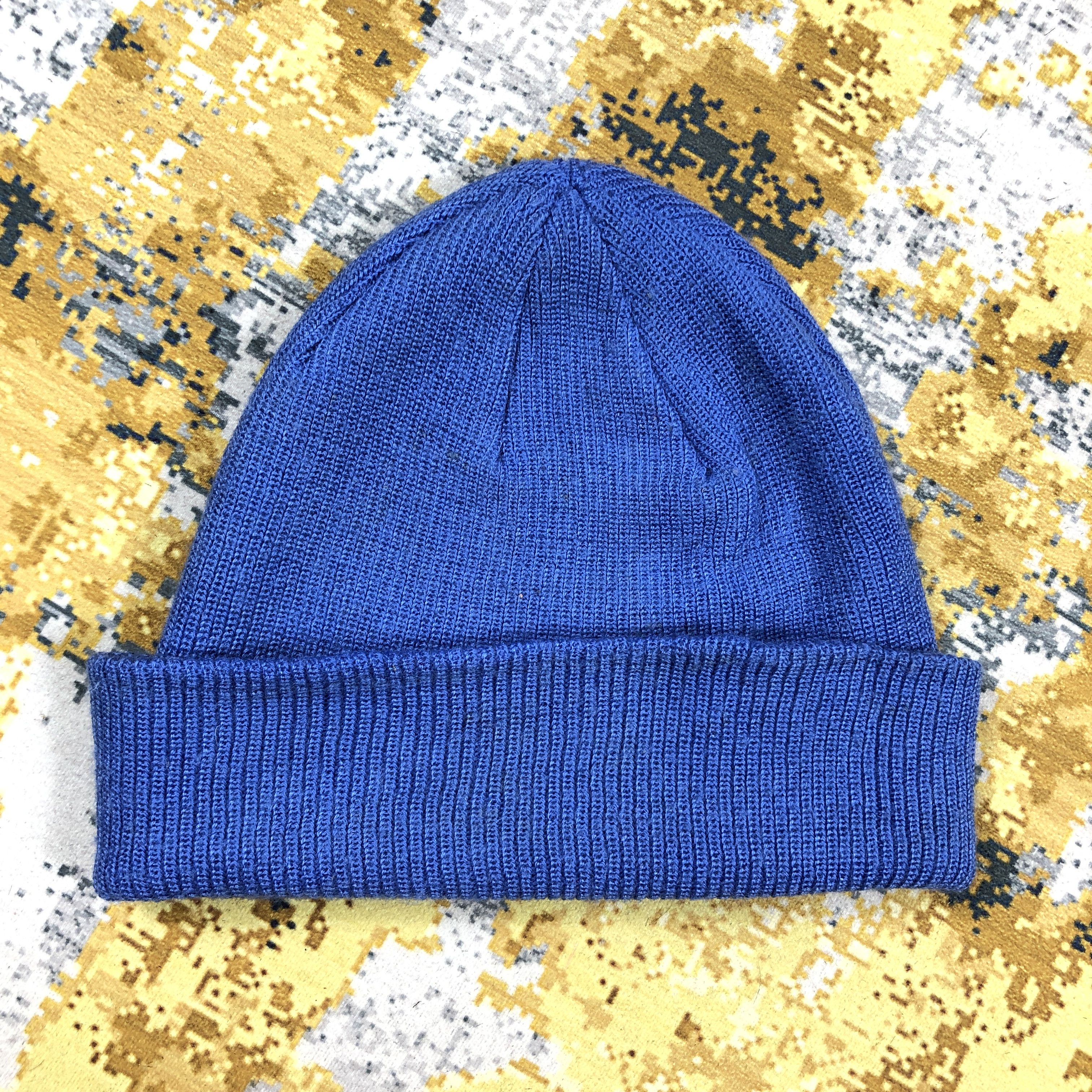 Japanese Brand × Vintage Vintage Pazboy Blue Beanie Hat B2042 Size ONE SIZE - 5 Thumbnail