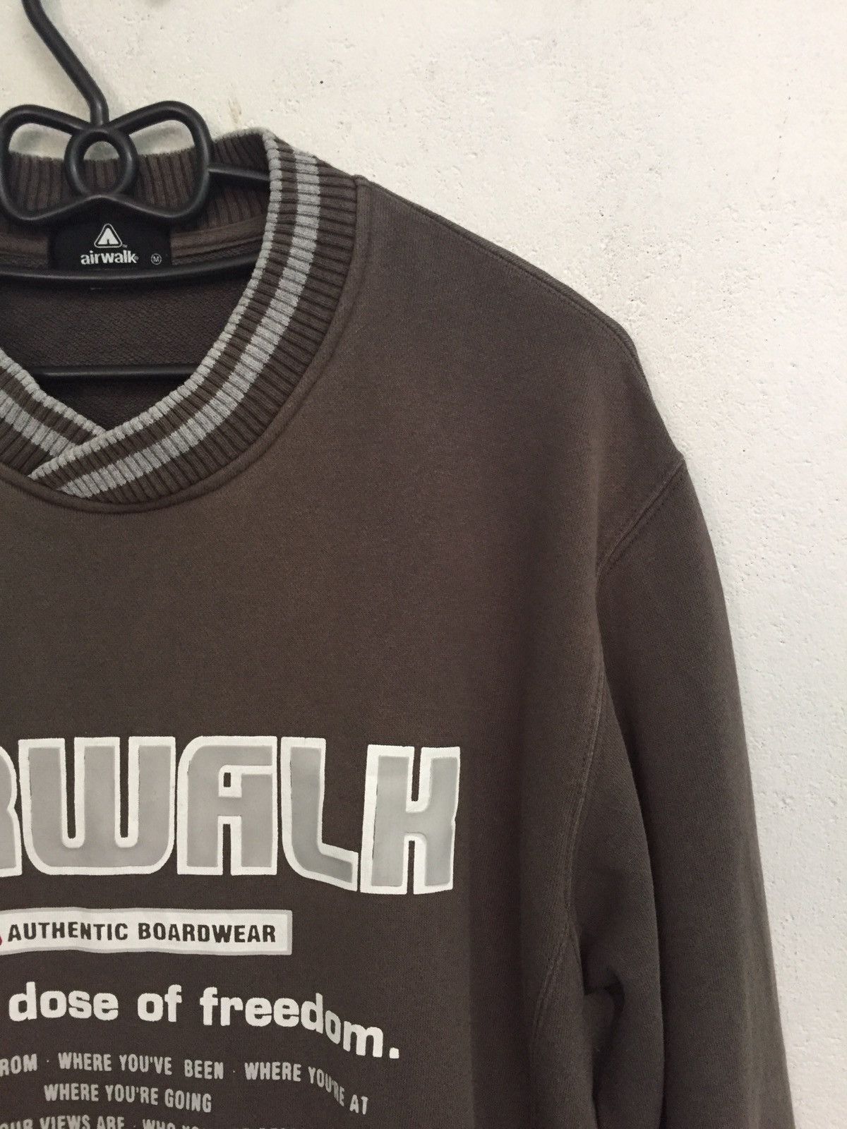 Airwalk Faded Airwalk Big Logo Sweatshirt Size US M / EU 48-50 / 2 - 2 Thumbnail
